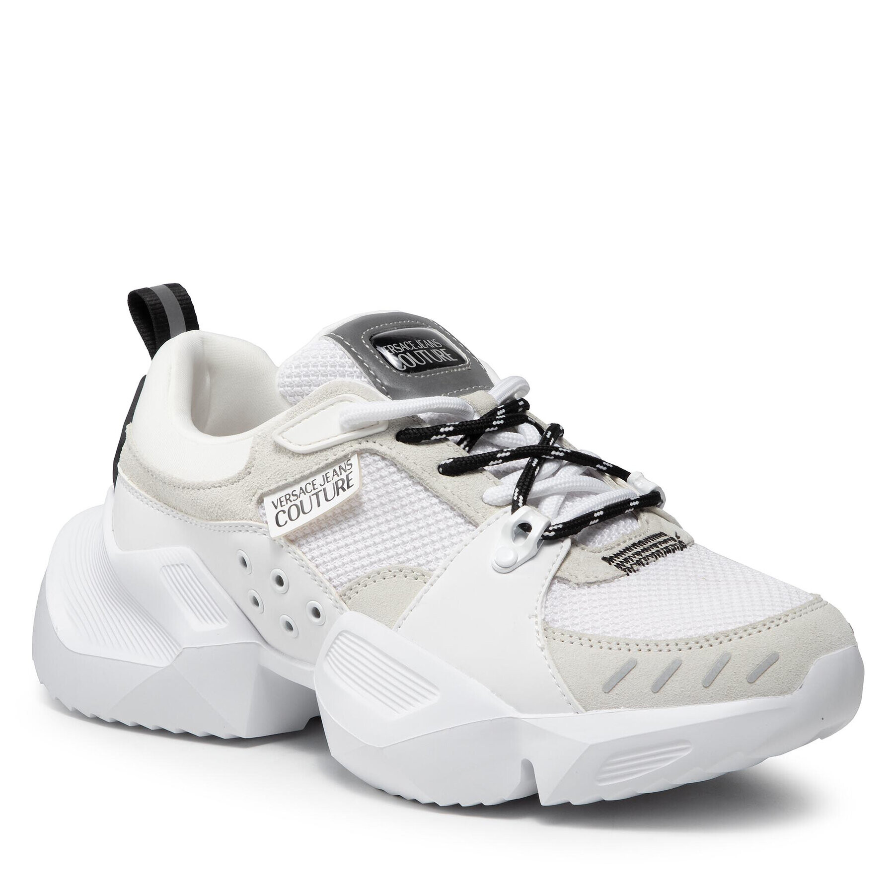 Versace Jeans Couture Сникърси 71YA3SU4 Бял - Pepit.bg