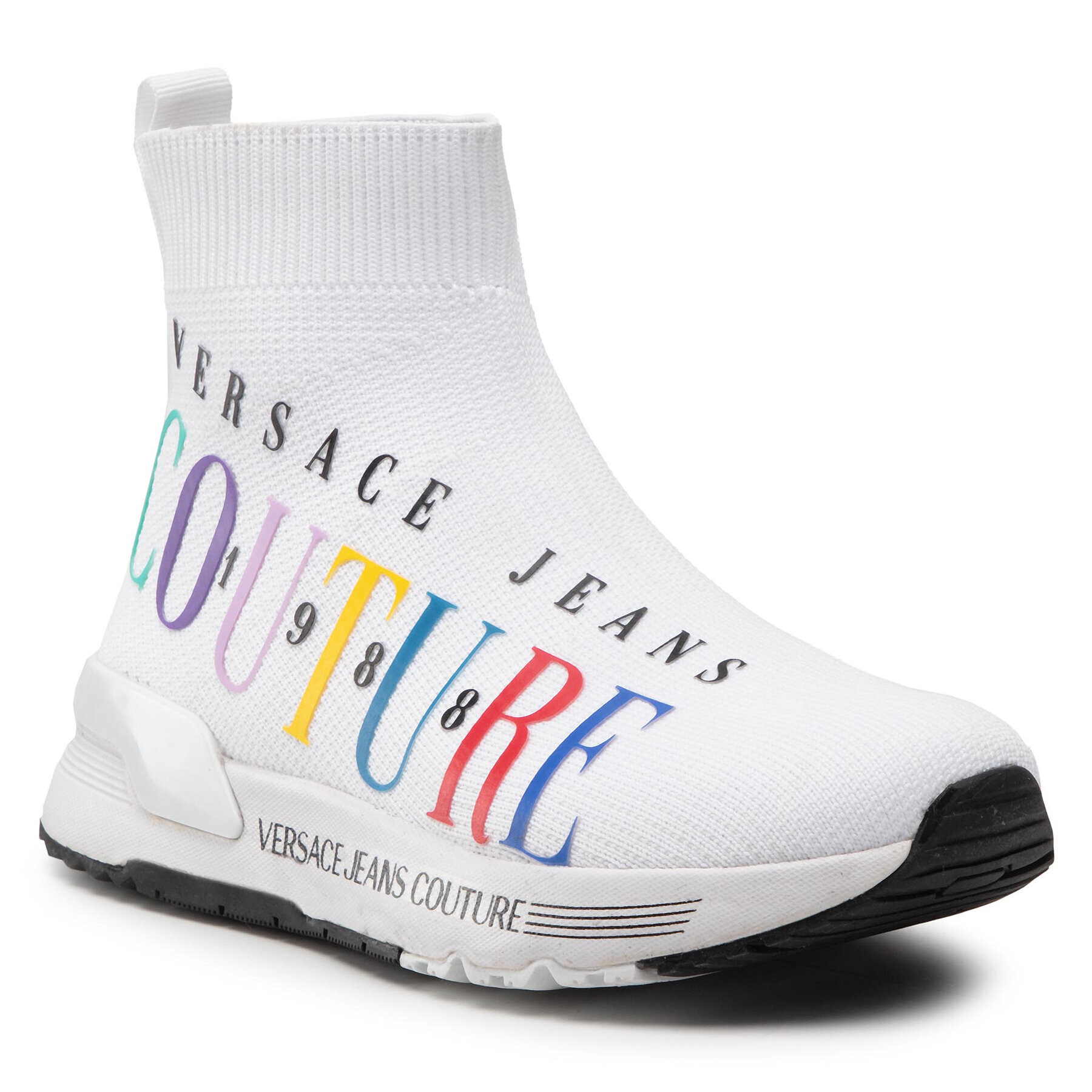 Versace Jeans Couture Сникърси 72VA3SA2 Бял - Pepit.bg