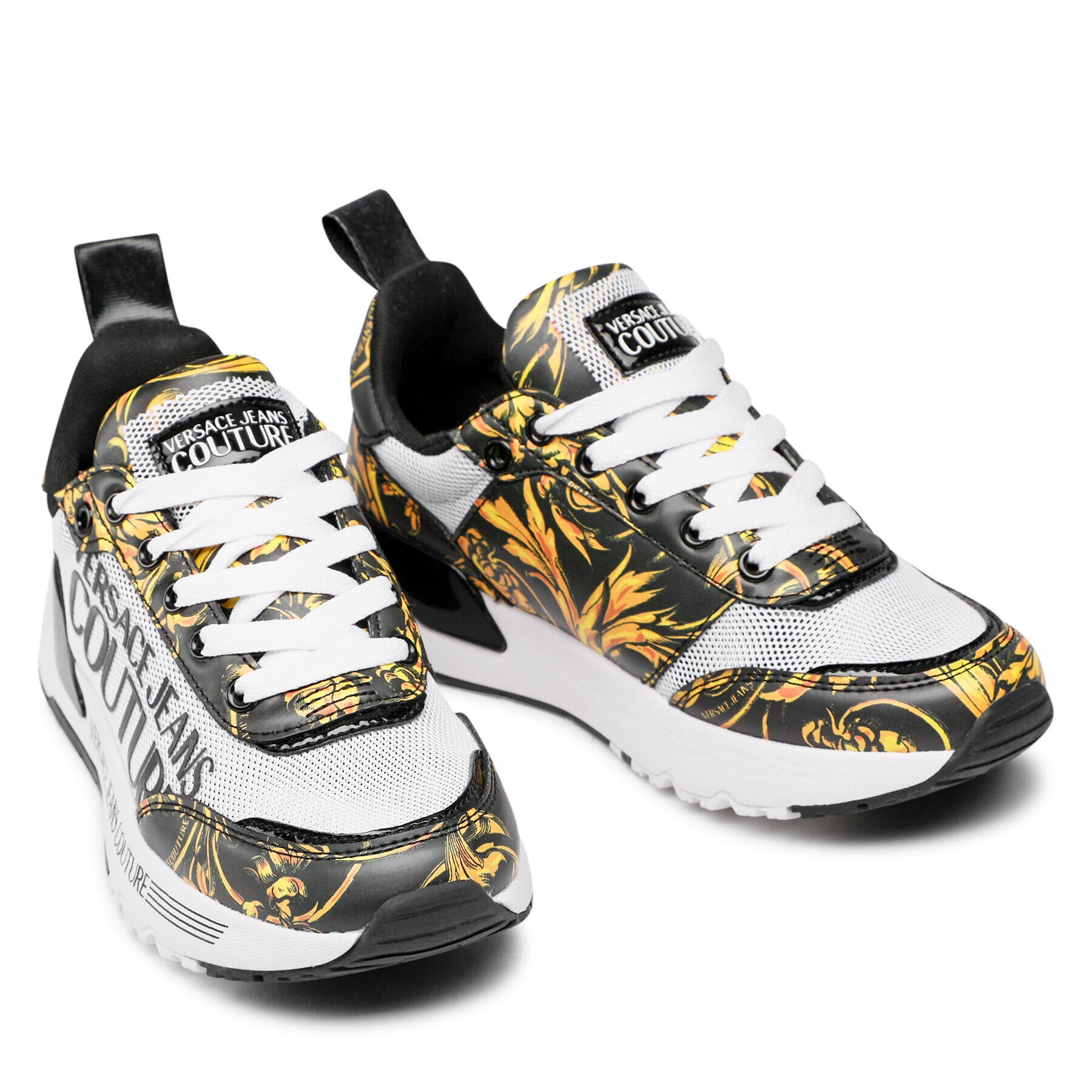 Versace Jeans Couture Сникърси 72VA3SA3 Бял - Pepit.bg