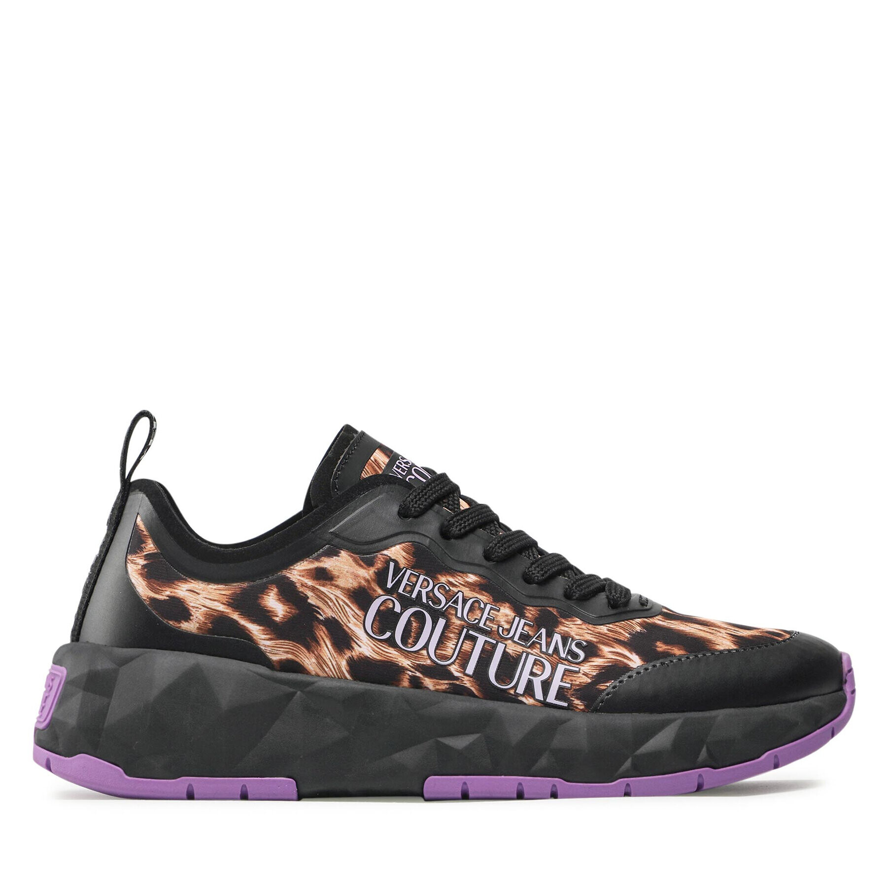 Versace Jeans Couture Сникърси 72VA3SB1 Черен - Pepit.bg