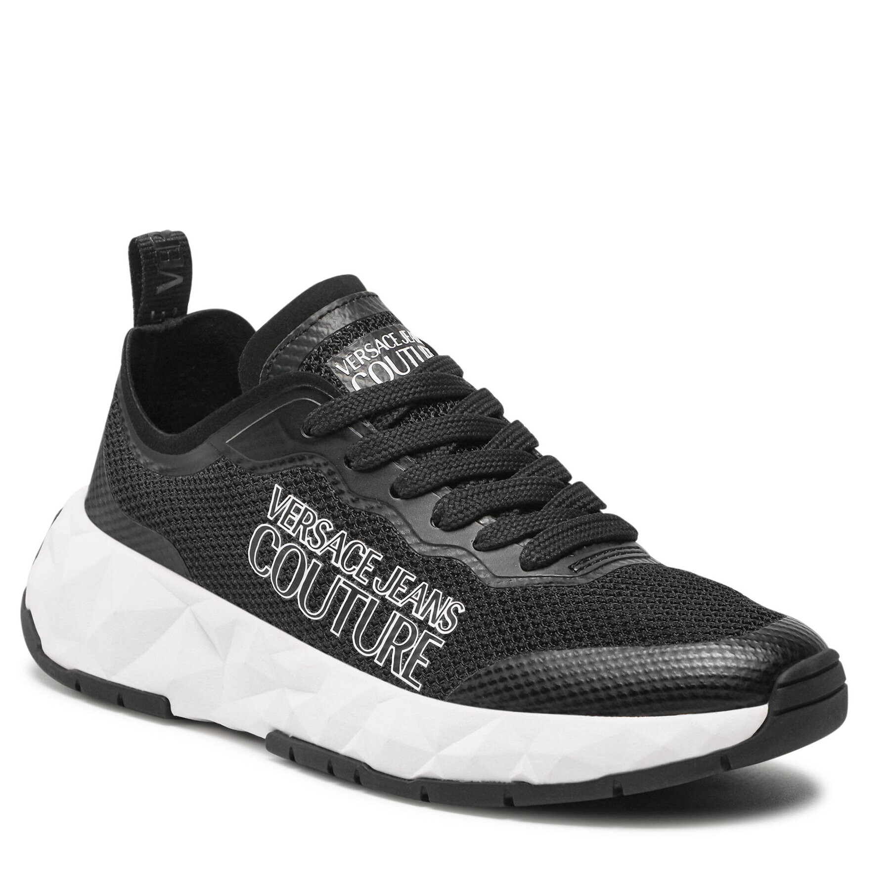Versace Jeans Couture Сникърси 72VA3SB1 Черен - Pepit.bg