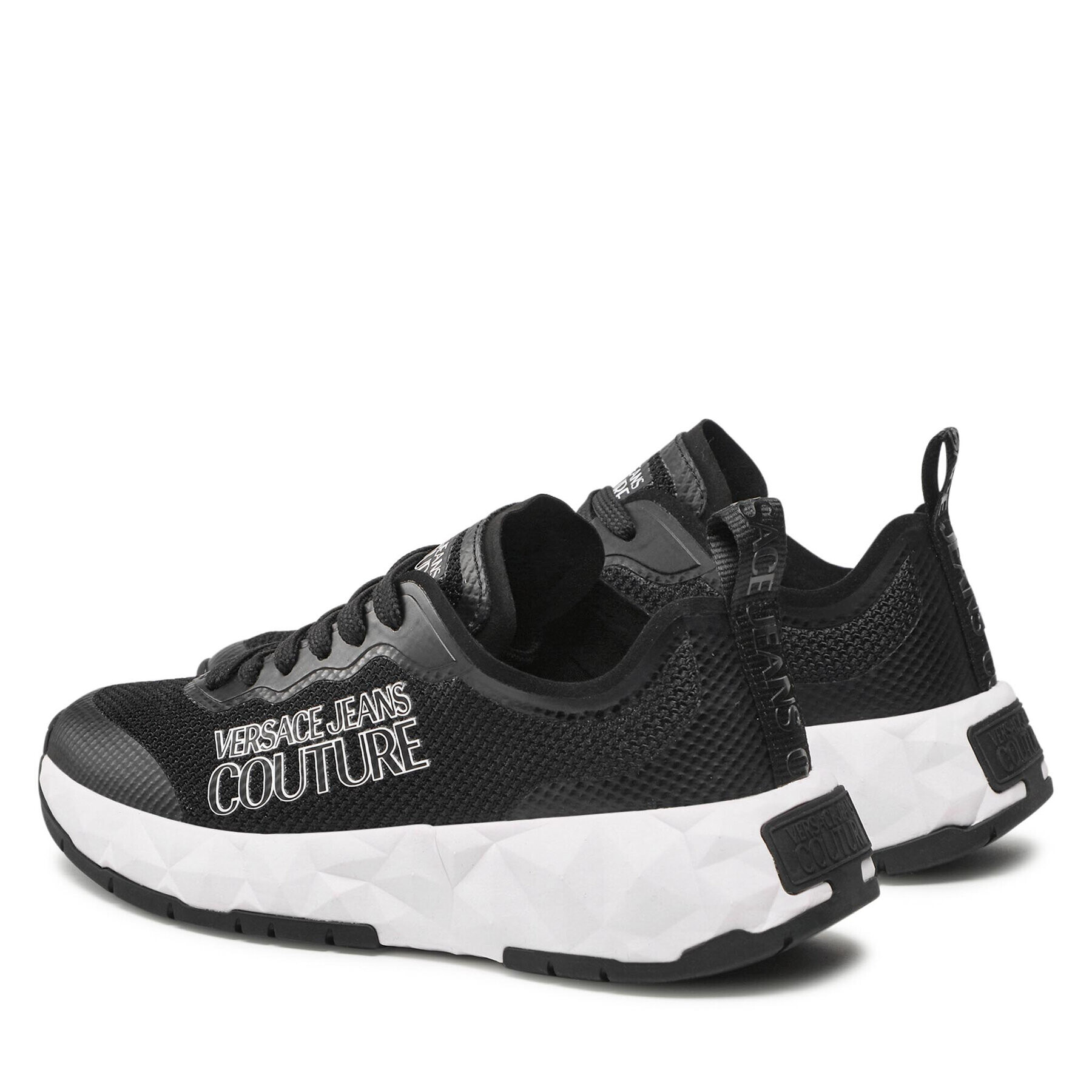 Versace Jeans Couture Сникърси 72VA3SB1 Черен - Pepit.bg