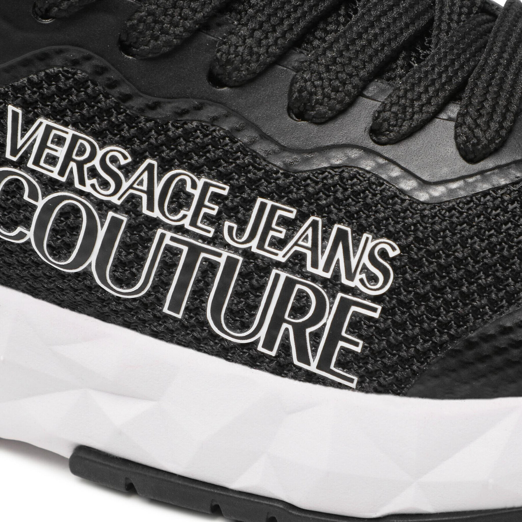 Versace Jeans Couture Сникърси 72VA3SB1 Черен - Pepit.bg