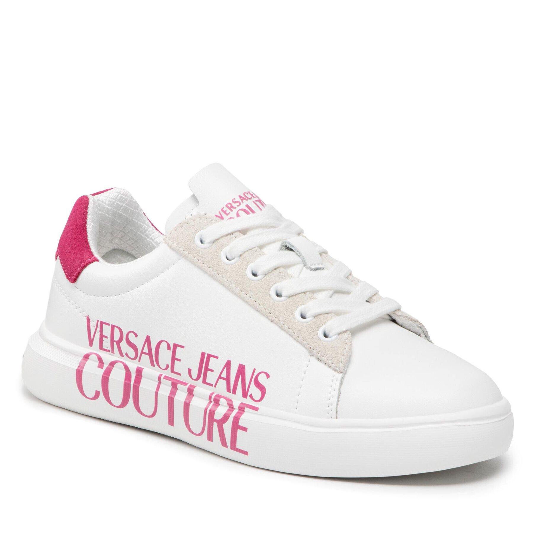 Versace Jeans Couture Сникърси 72VA3SG2 Бял - Pepit.bg