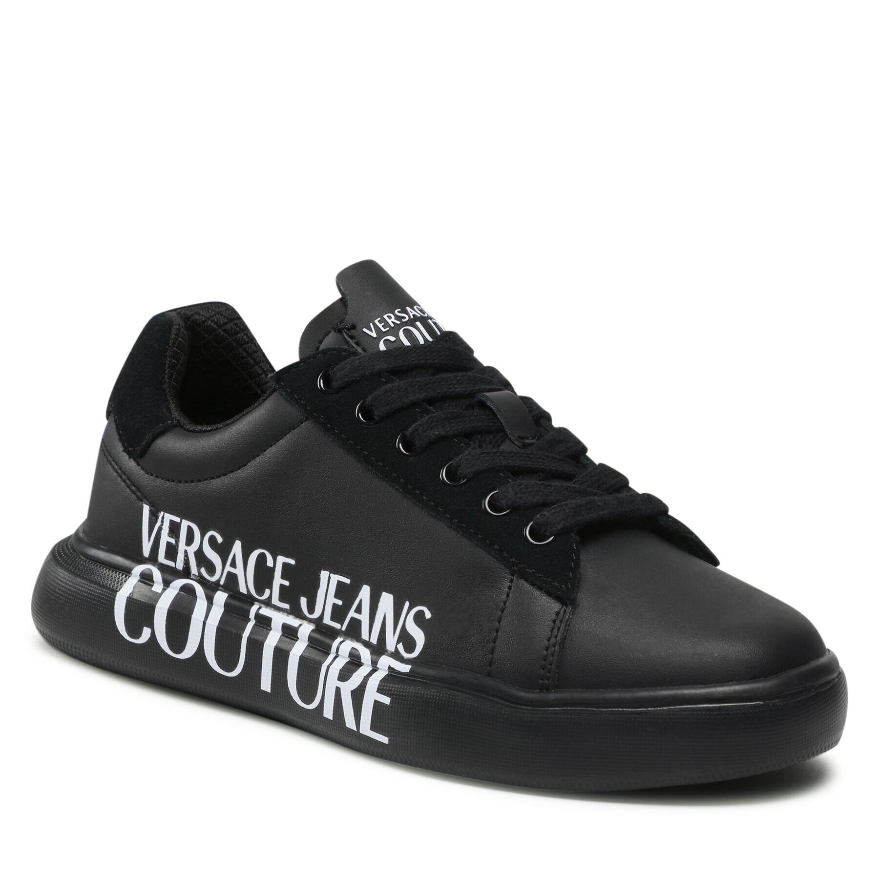 Versace Jeans Couture Сникърси 72VA3SG2 Черен - Pepit.bg