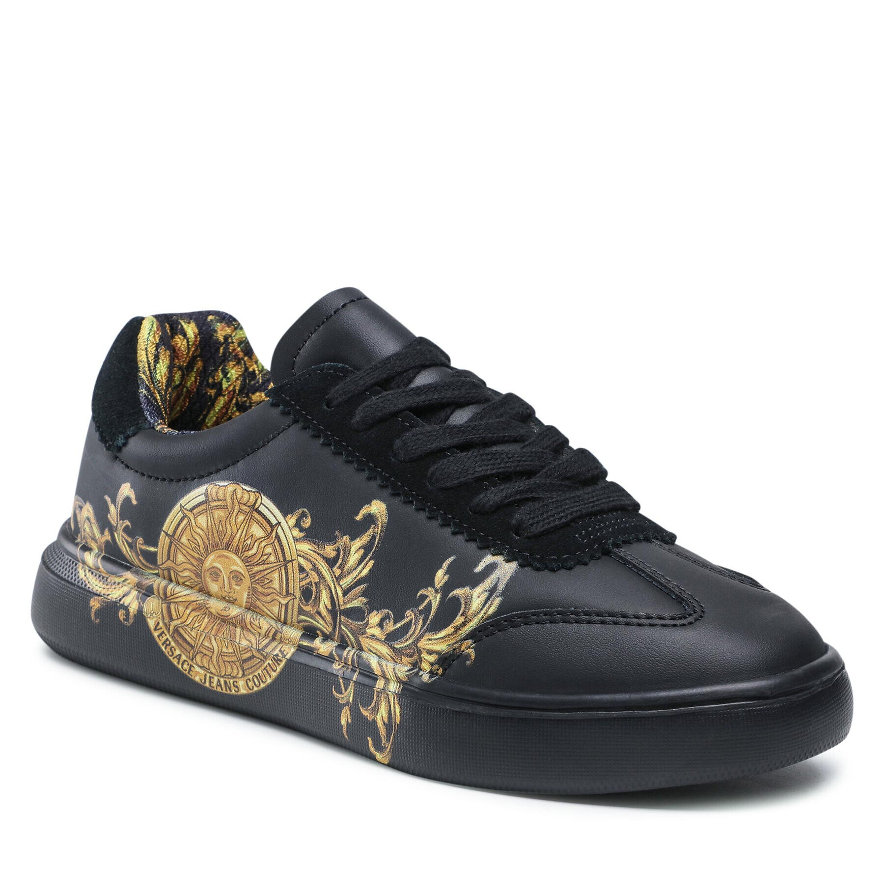 Versace Jeans Couture Сникърси 72VA3SG5 Черен - Pepit.bg