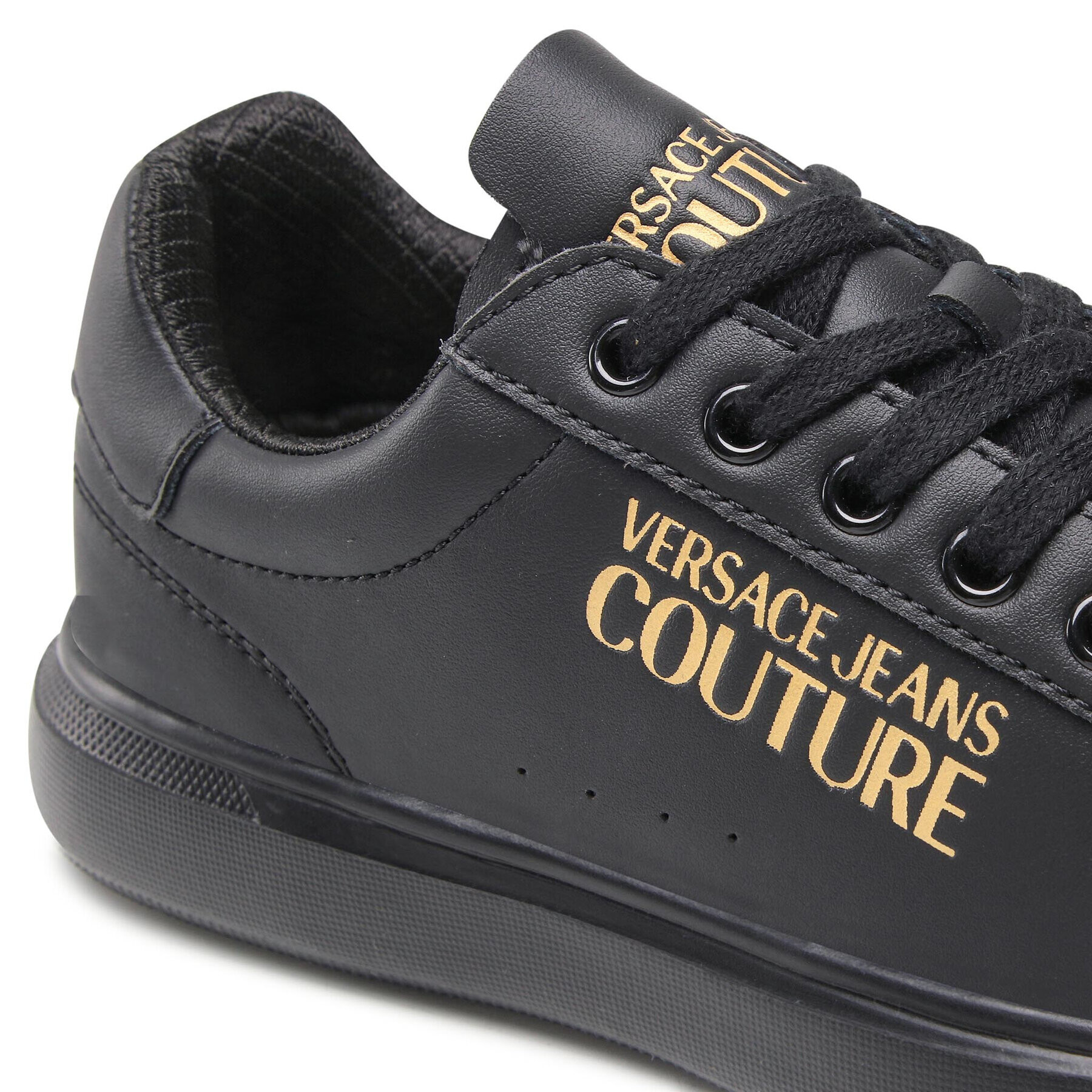 Versace Jeans Couture Сникърси 72VA3SG7 Черен - Pepit.bg