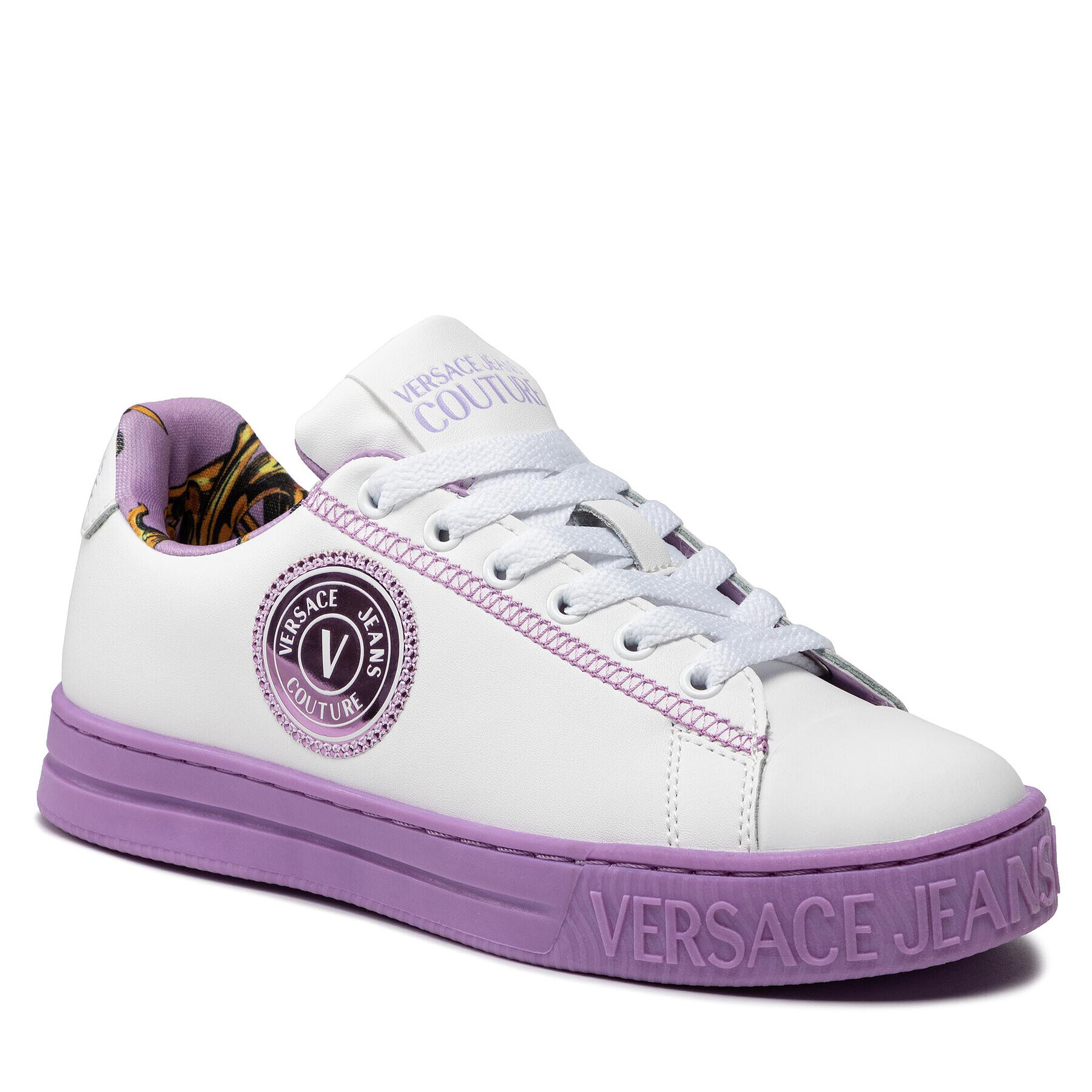 Versace Jeans Couture Сникърси 72VA3SK8 Бял - Pepit.bg