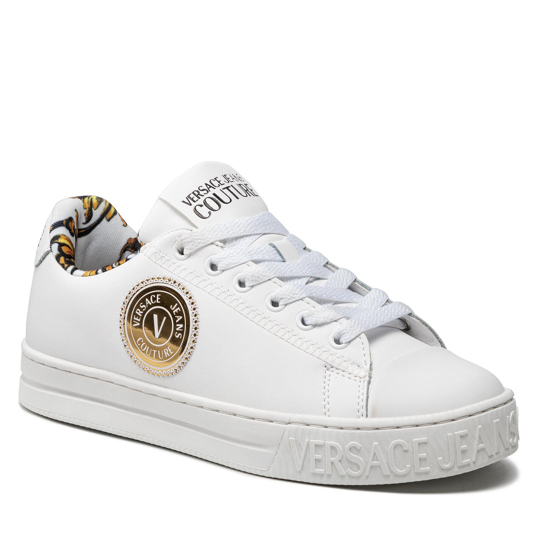 Versace Jeans Couture Сникърси 72VA3SK8 Бял - Pepit.bg