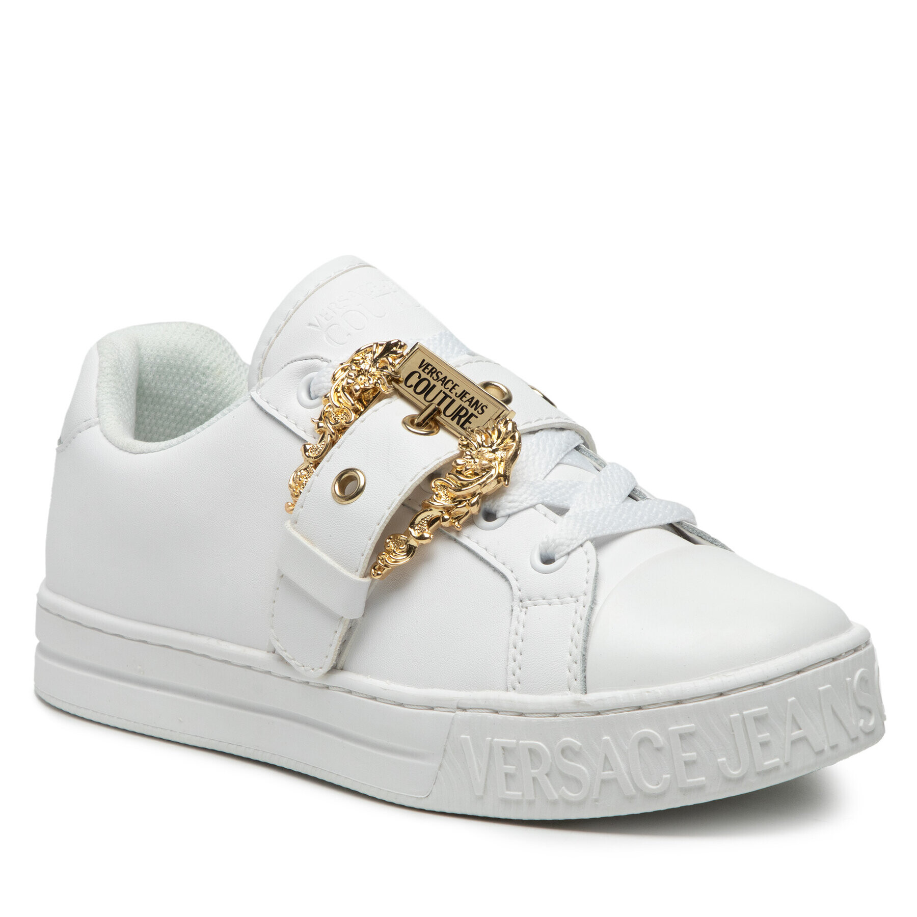 Versace Jeans Couture Сникърси 72VA3SK9 Бял - Pepit.bg
