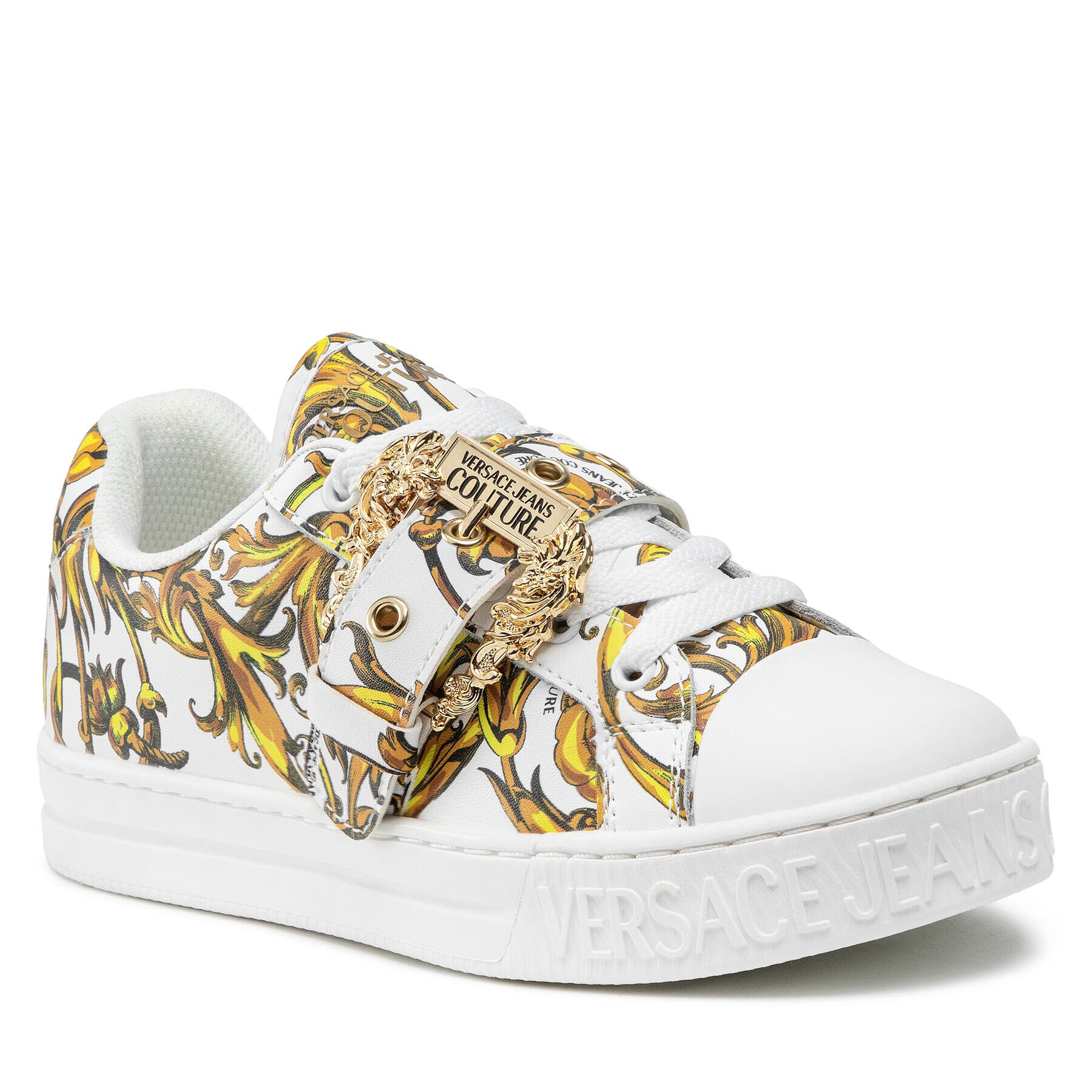 Versace Jeans Couture Сникърси 72VA3SK9 Бял - Pepit.bg