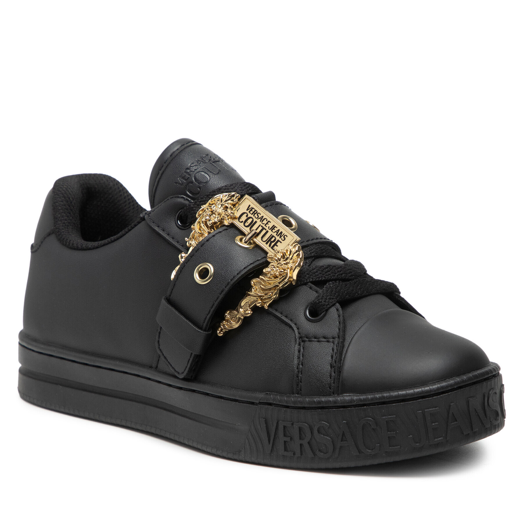 Versace Jeans Couture Сникърси 72VA3SK9 Черен - Pepit.bg