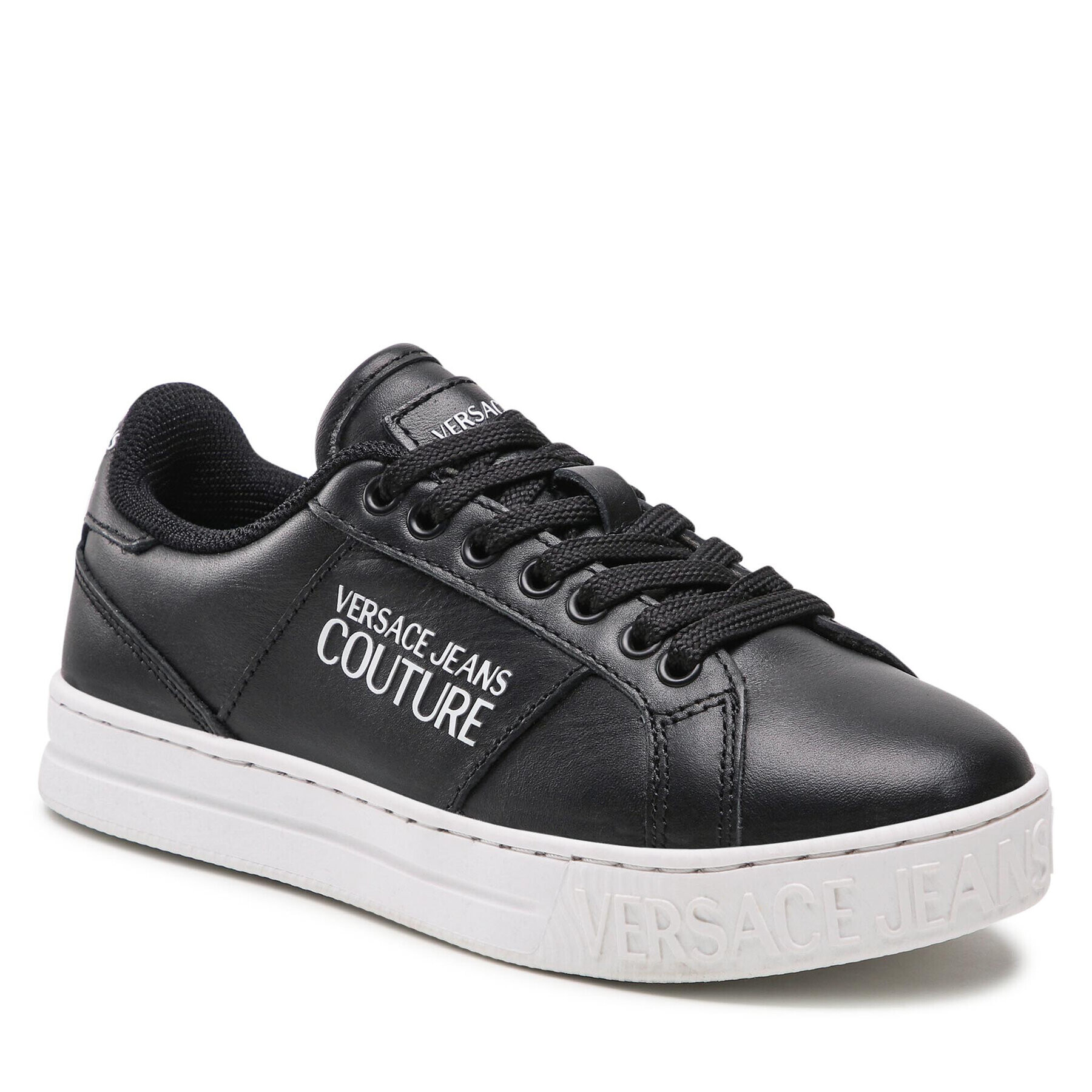 Versace Jeans Couture Сникърси 72VA3SKB Черен - Pepit.bg