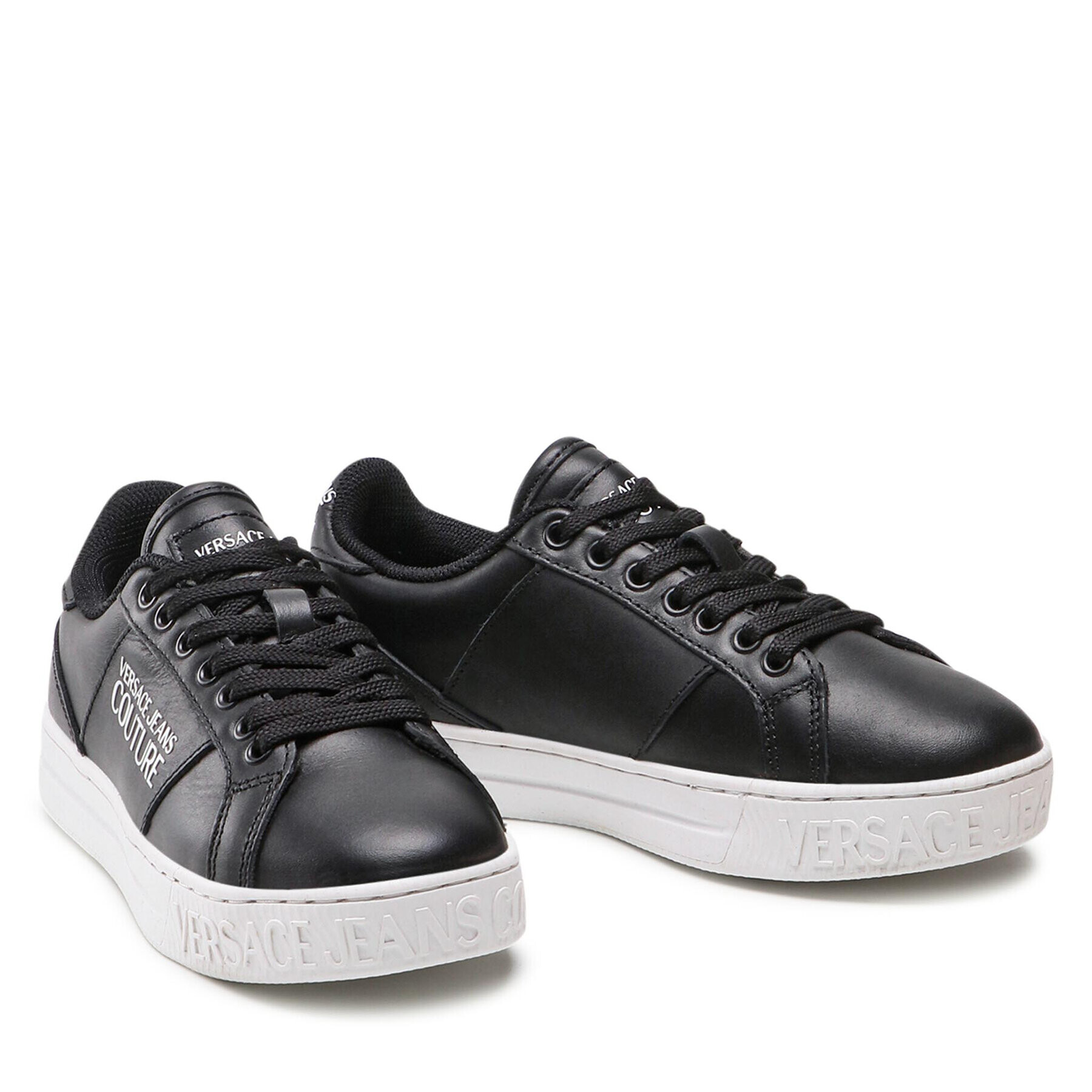 Versace Jeans Couture Сникърси 72VA3SKB Черен - Pepit.bg