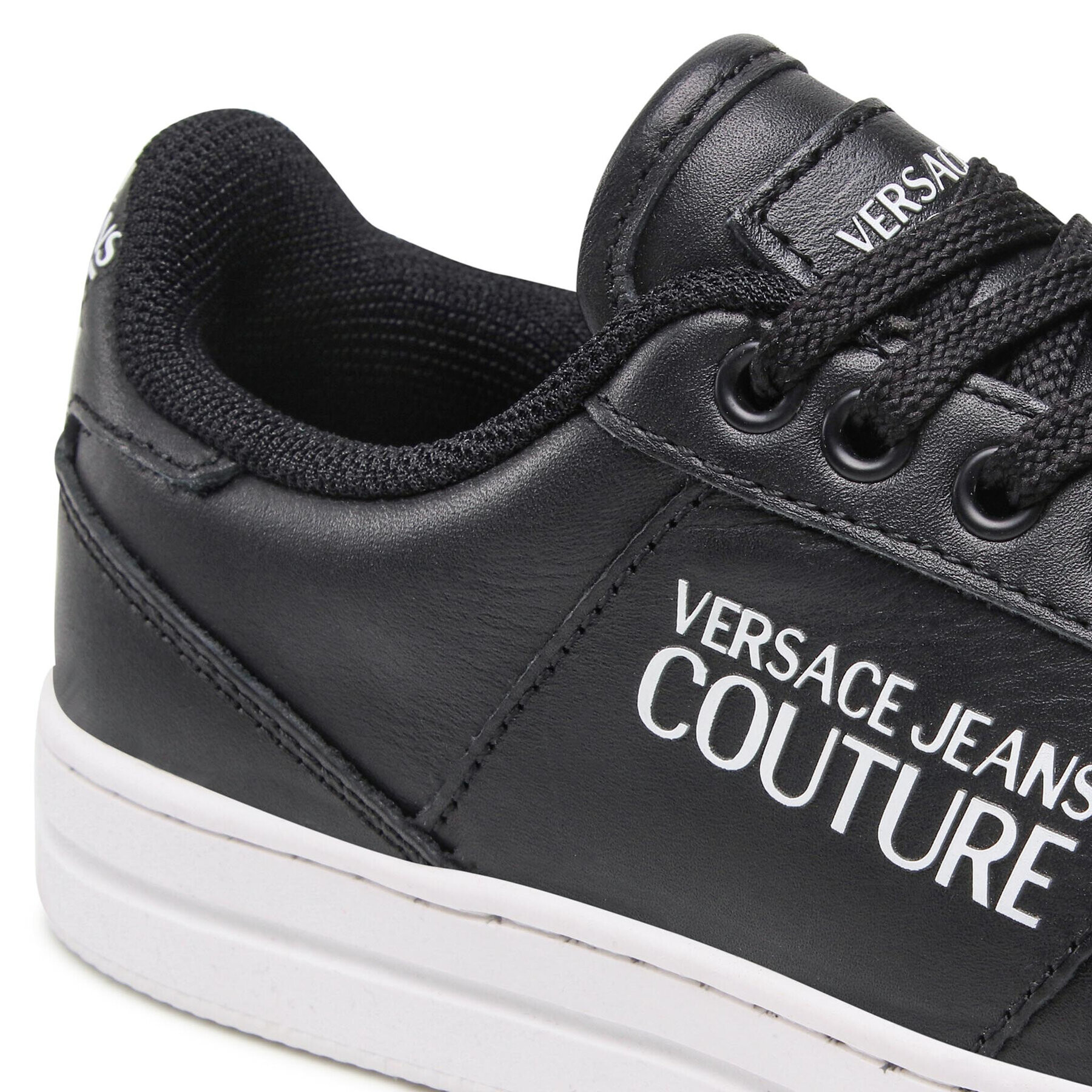 Versace Jeans Couture Сникърси 72VA3SKB Черен - Pepit.bg