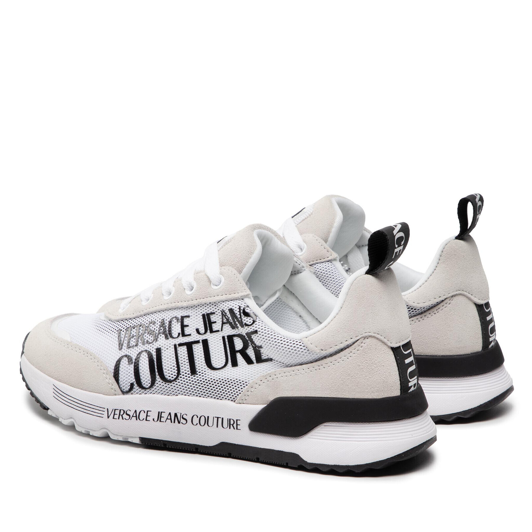 Versace Jeans Couture Сникърси 72YA3SA5 Бял - Pepit.bg