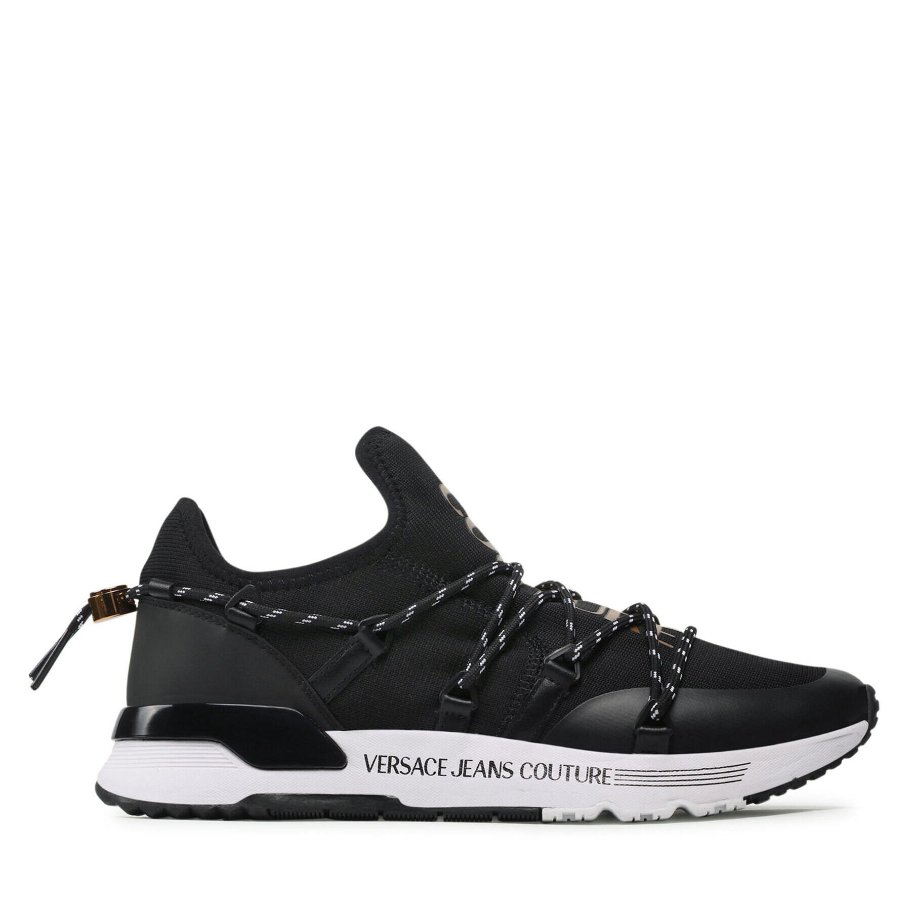 Versace Jeans Couture Сникърси 72YA3SA6 Черен - Pepit.bg