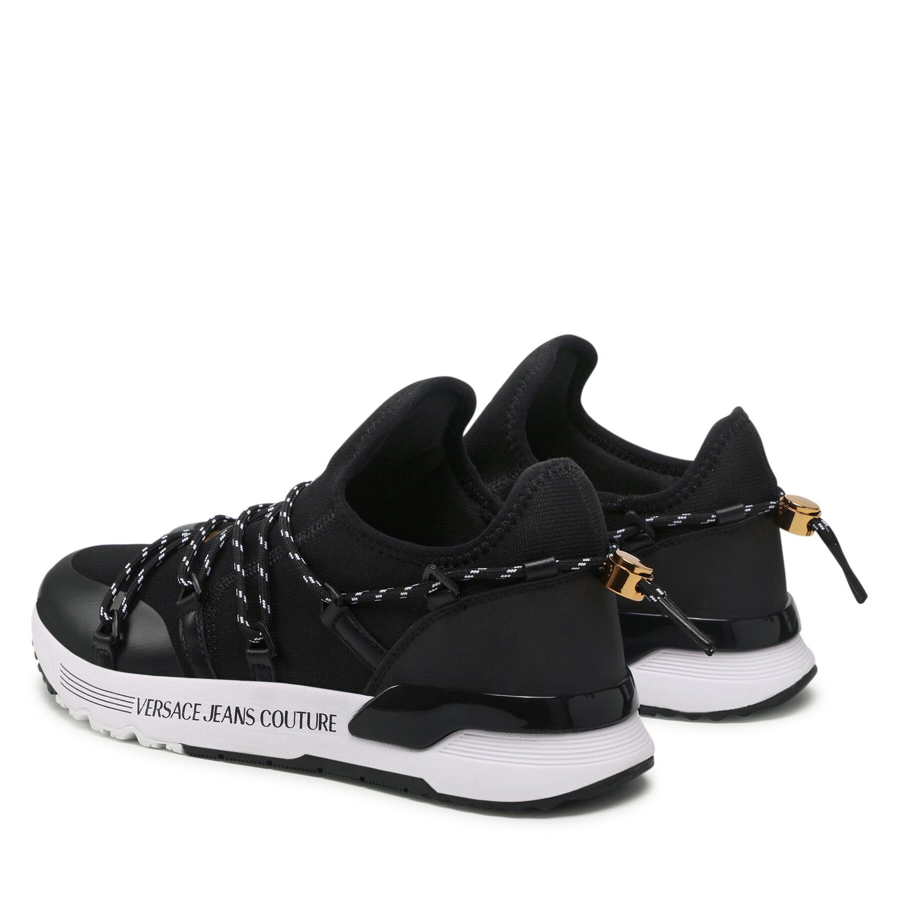 Versace Jeans Couture Сникърси 72YA3SA6 Черен - Pepit.bg