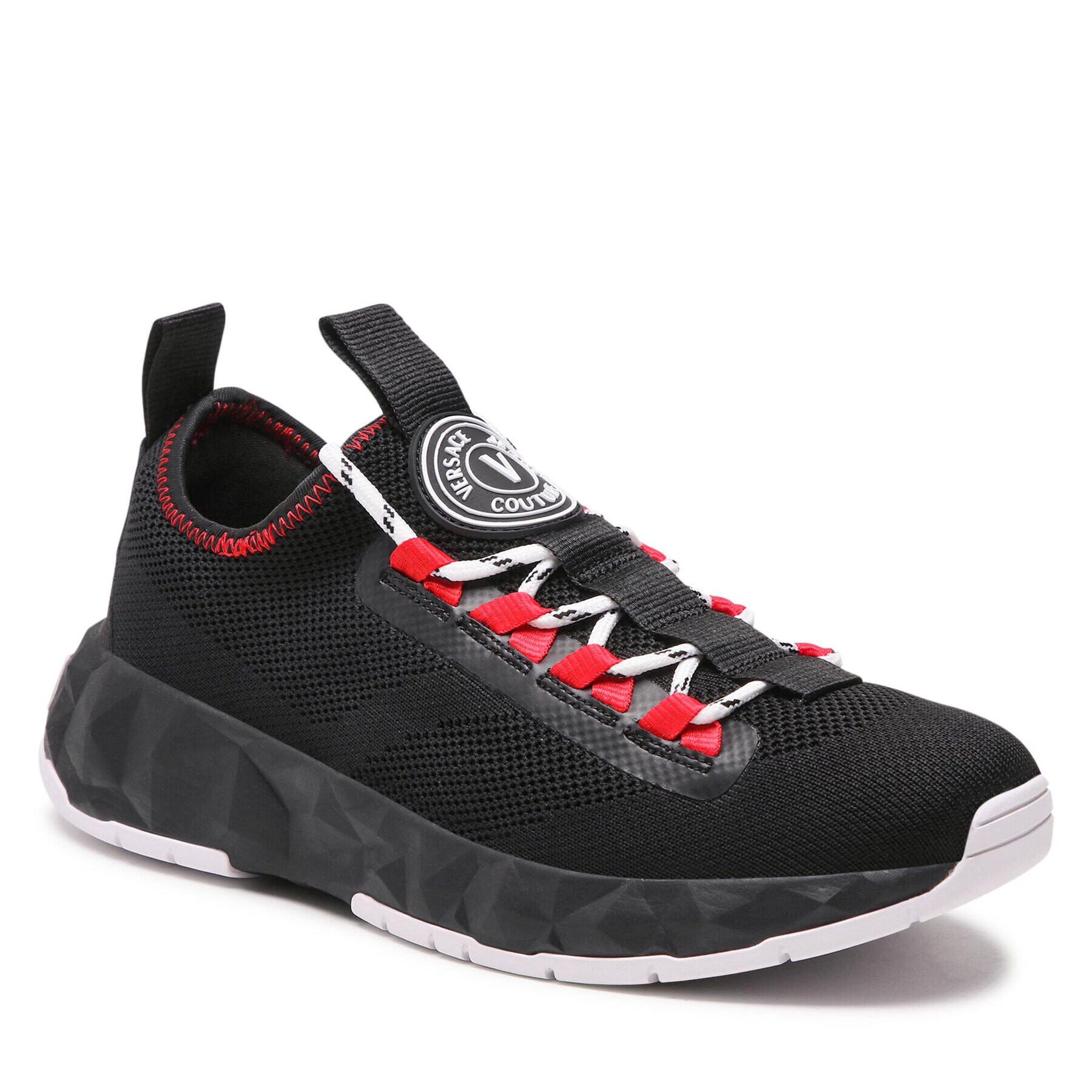 Versace Jeans Couture Сникърси 72YA3SB1 Черен - Pepit.bg