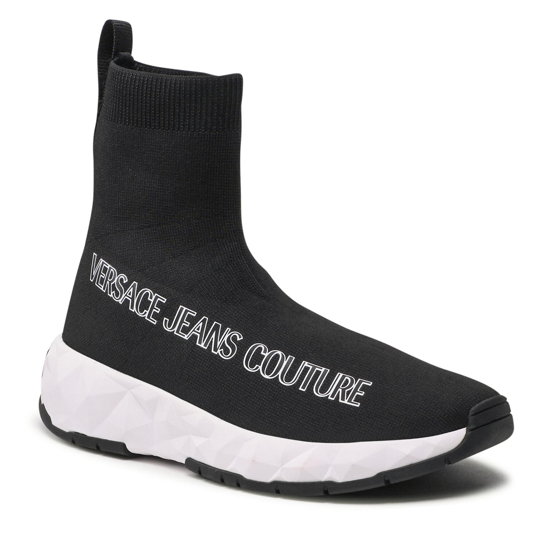 Versace Jeans Couture Сникърси 72YA3SB3 Черен - Pepit.bg