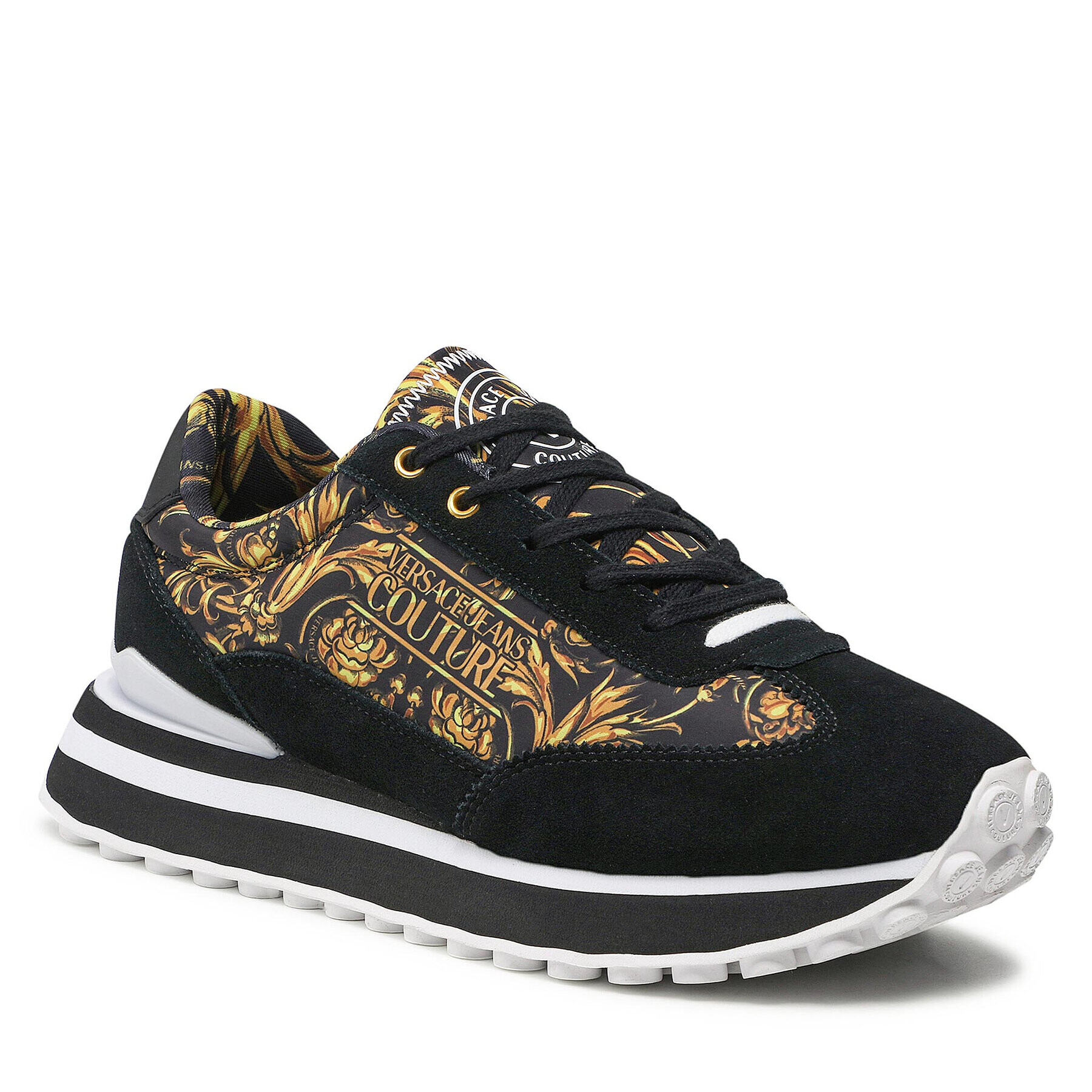 Versace Jeans Couture Сникърси 72YA3SE7 ZS186 Червен - Pepit.bg