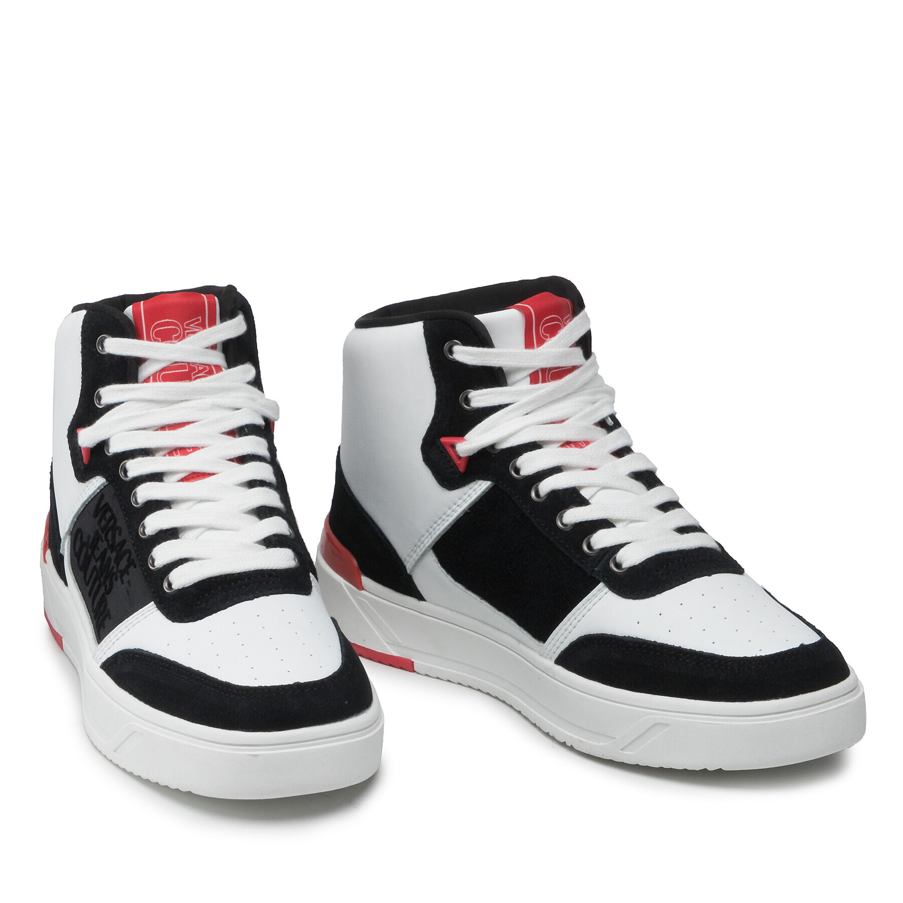 Versace Jeans Couture Сникърси 72YA3SJ2 Бял - Pepit.bg
