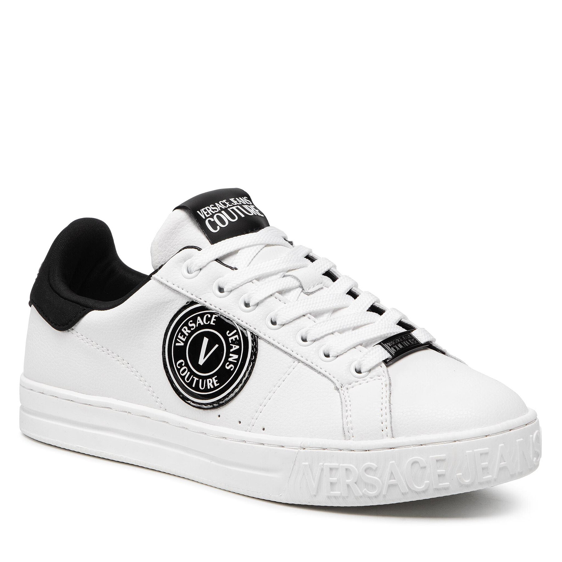 Versace Jeans Couture Сникърси 72YA3SK1 Бял - Pepit.bg