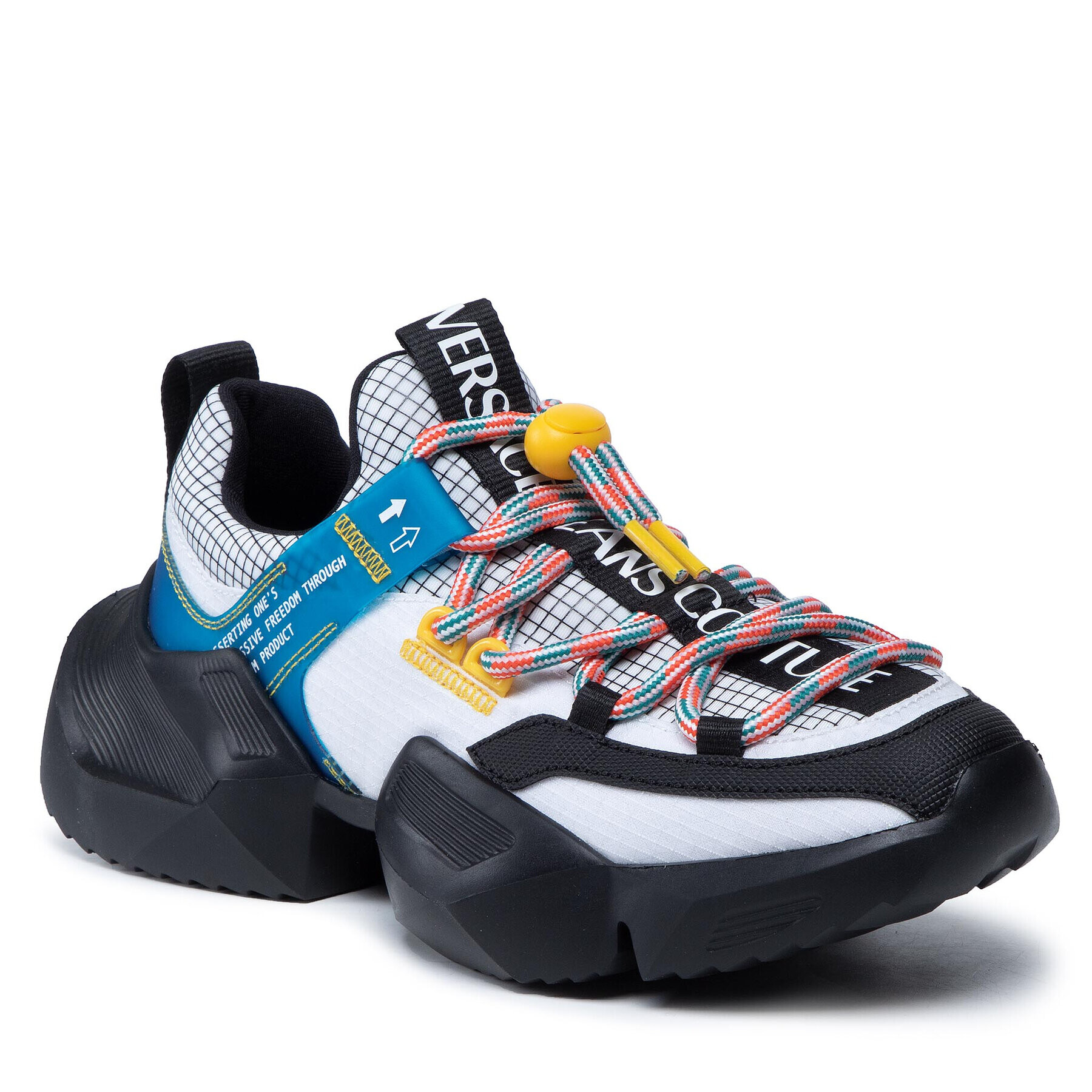 Versace Jeans Couture Сникърси 72YA3SU2 Бял - Pepit.bg