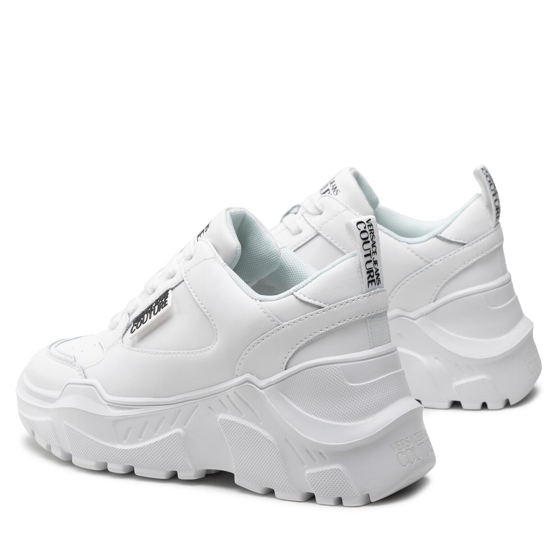 Versace Jeans Couture Сникърси 73VA3SC2 Бял - Pepit.bg