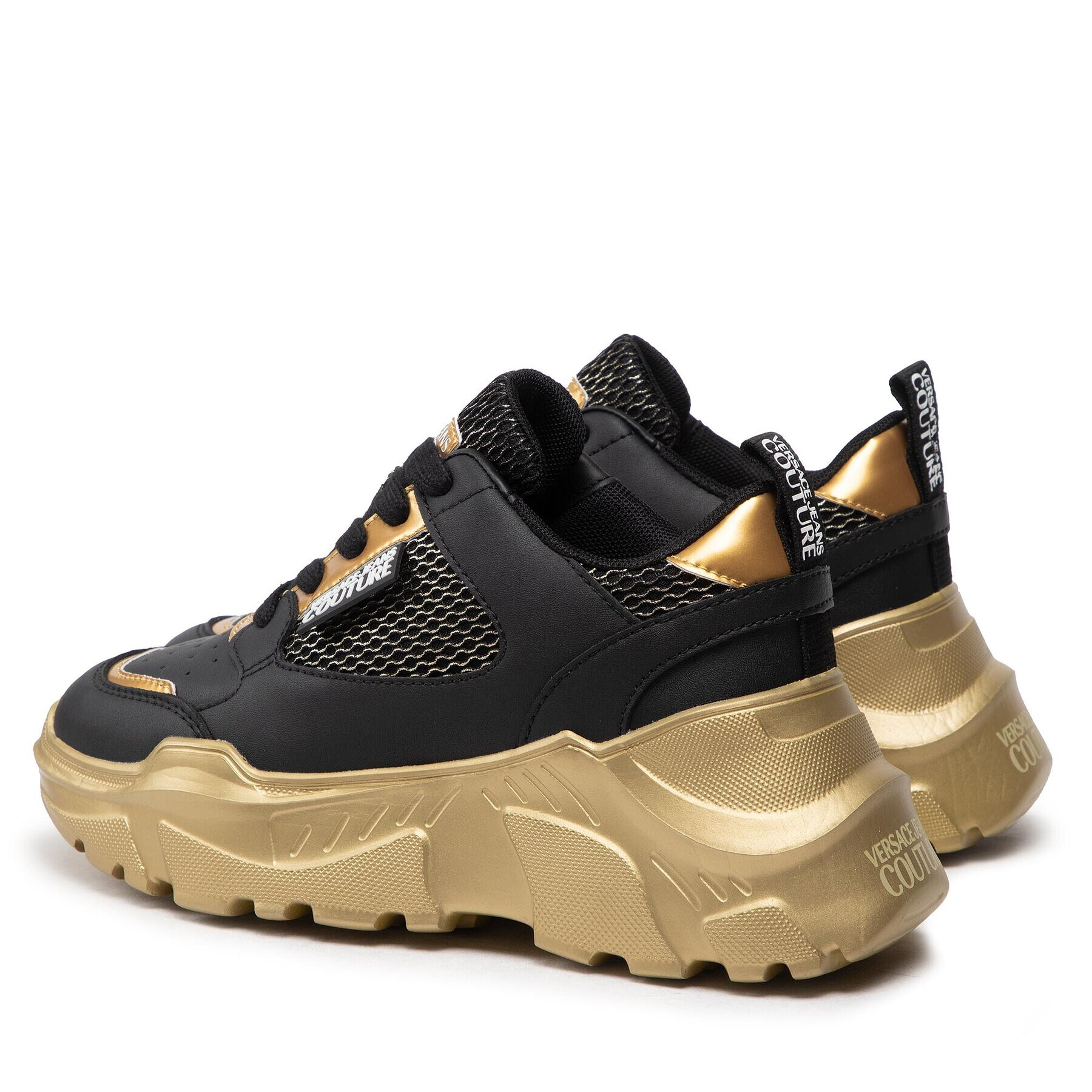 Versace Jeans Couture Сникърси 73VA3SC2 Черен - Pepit.bg