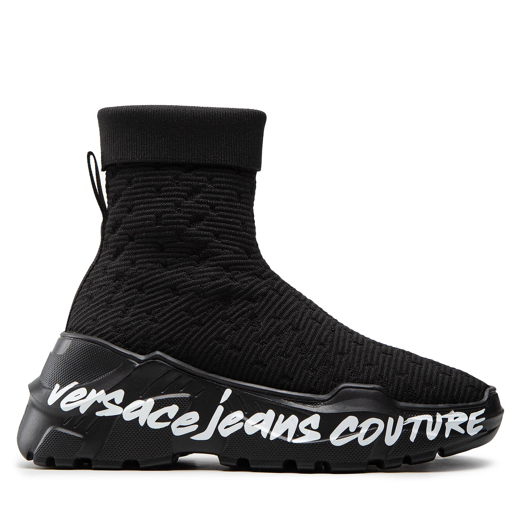 Versace Jeans Couture Сникърси 73VA3SCA ZS016 Черен - Pepit.bg