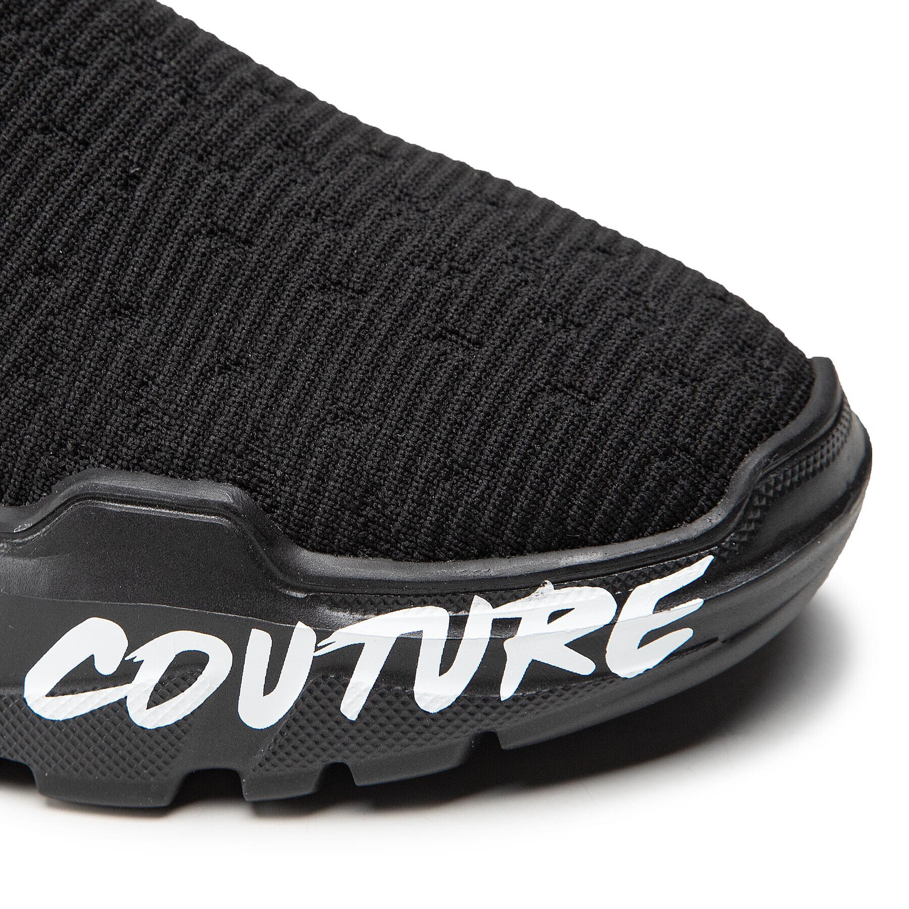 Versace Jeans Couture Сникърси 73VA3SCA ZS016 Черен - Pepit.bg