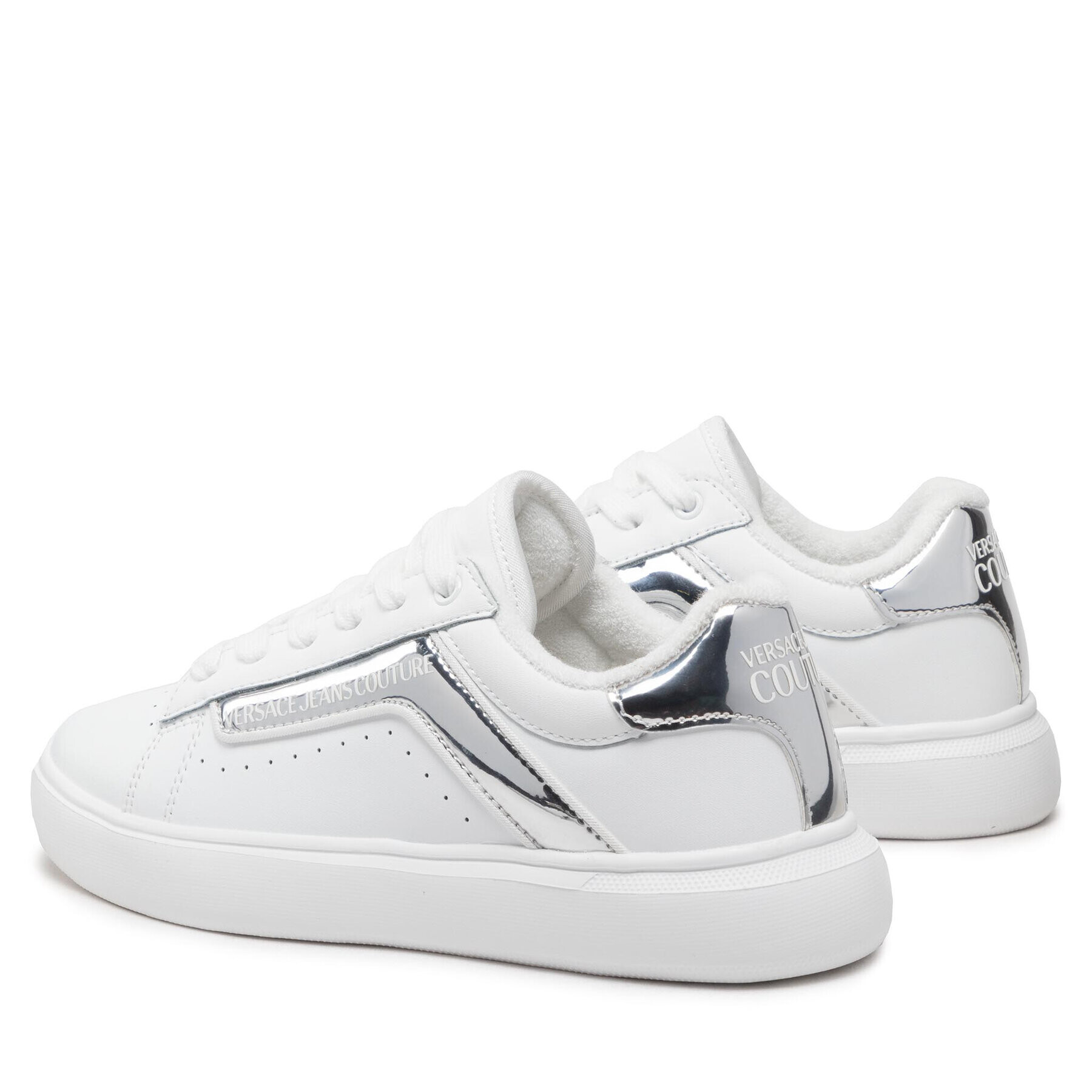 Versace Jeans Couture Сникърси 73VA3SL3 Бял - Pepit.bg