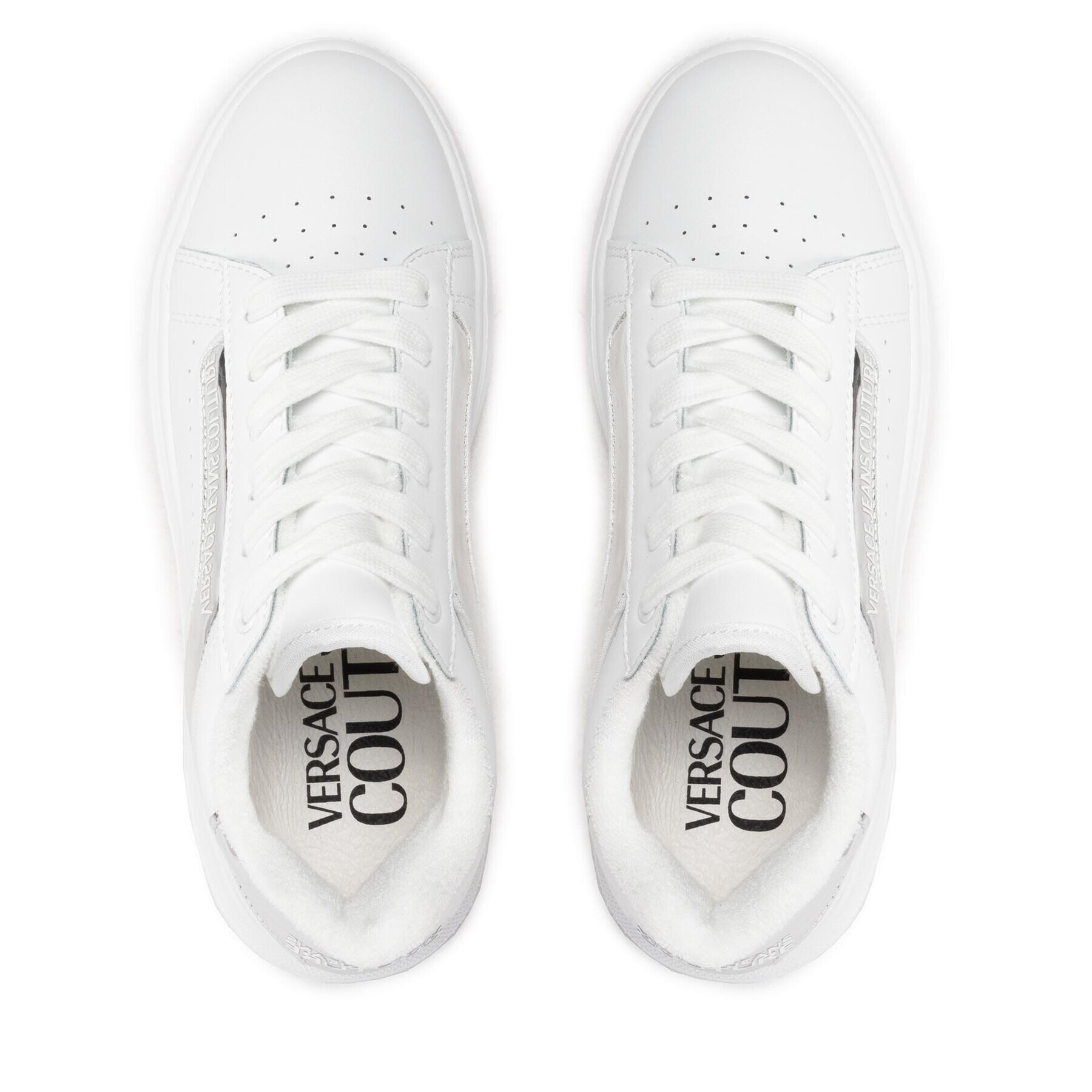 Versace Jeans Couture Сникърси 73VA3SL3 Бял - Pepit.bg