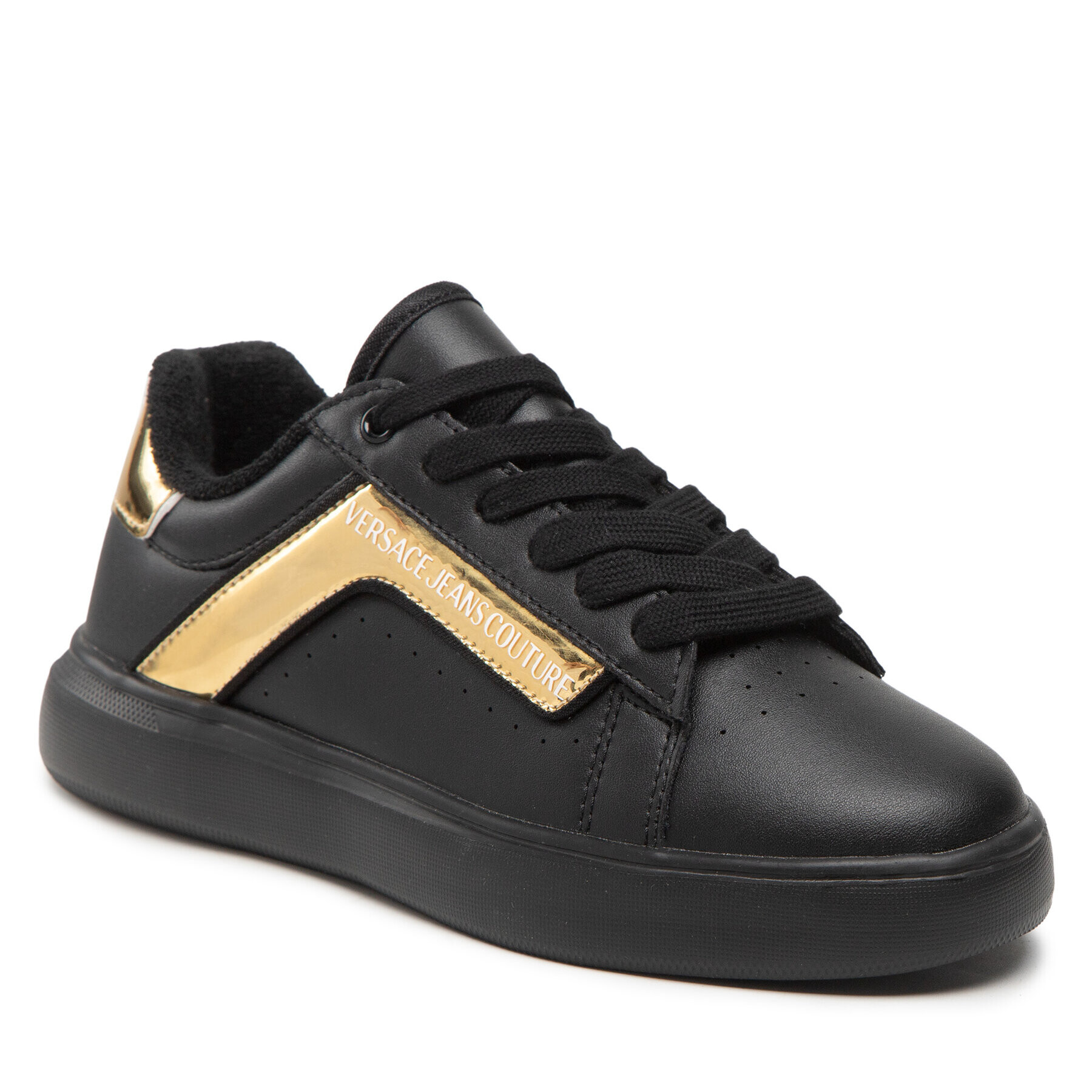 Versace Jeans Couture Сникърси 73VA3SL3 Черен - Pepit.bg