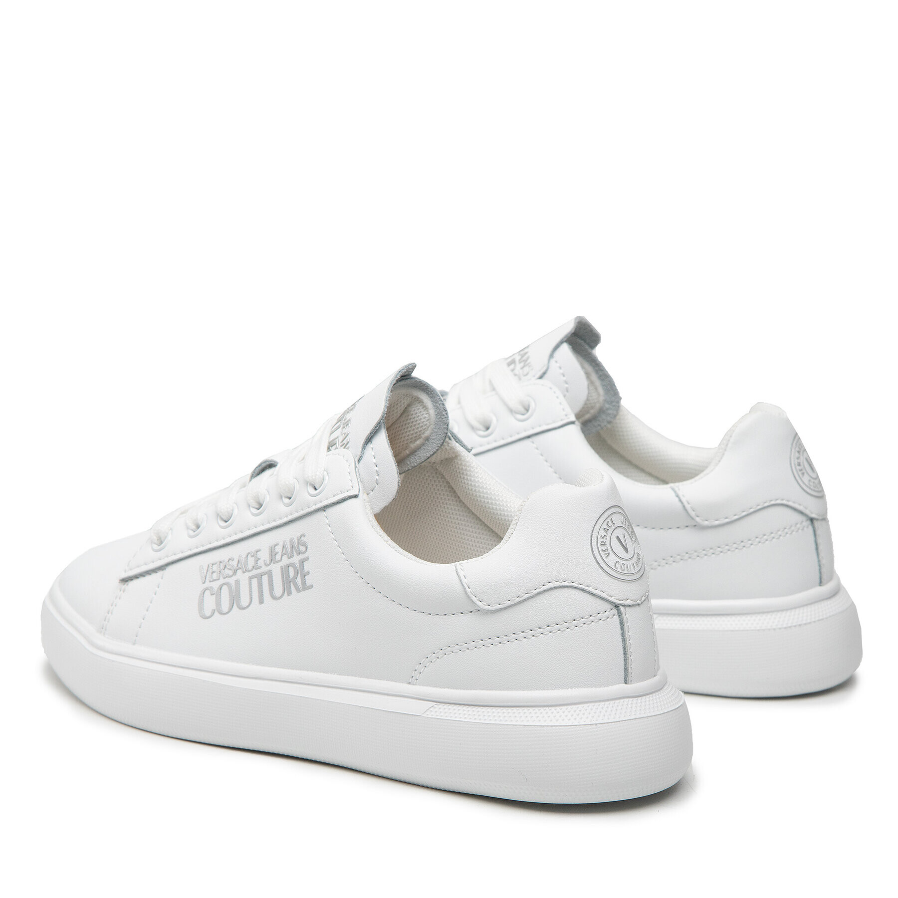 Versace Jeans Couture Сникърси 73VA3SL7 Бял - Pepit.bg