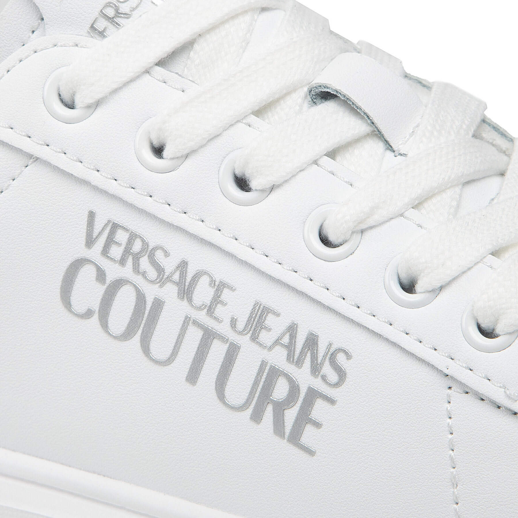 Versace Jeans Couture Сникърси 73VA3SL7 Бял - Pepit.bg