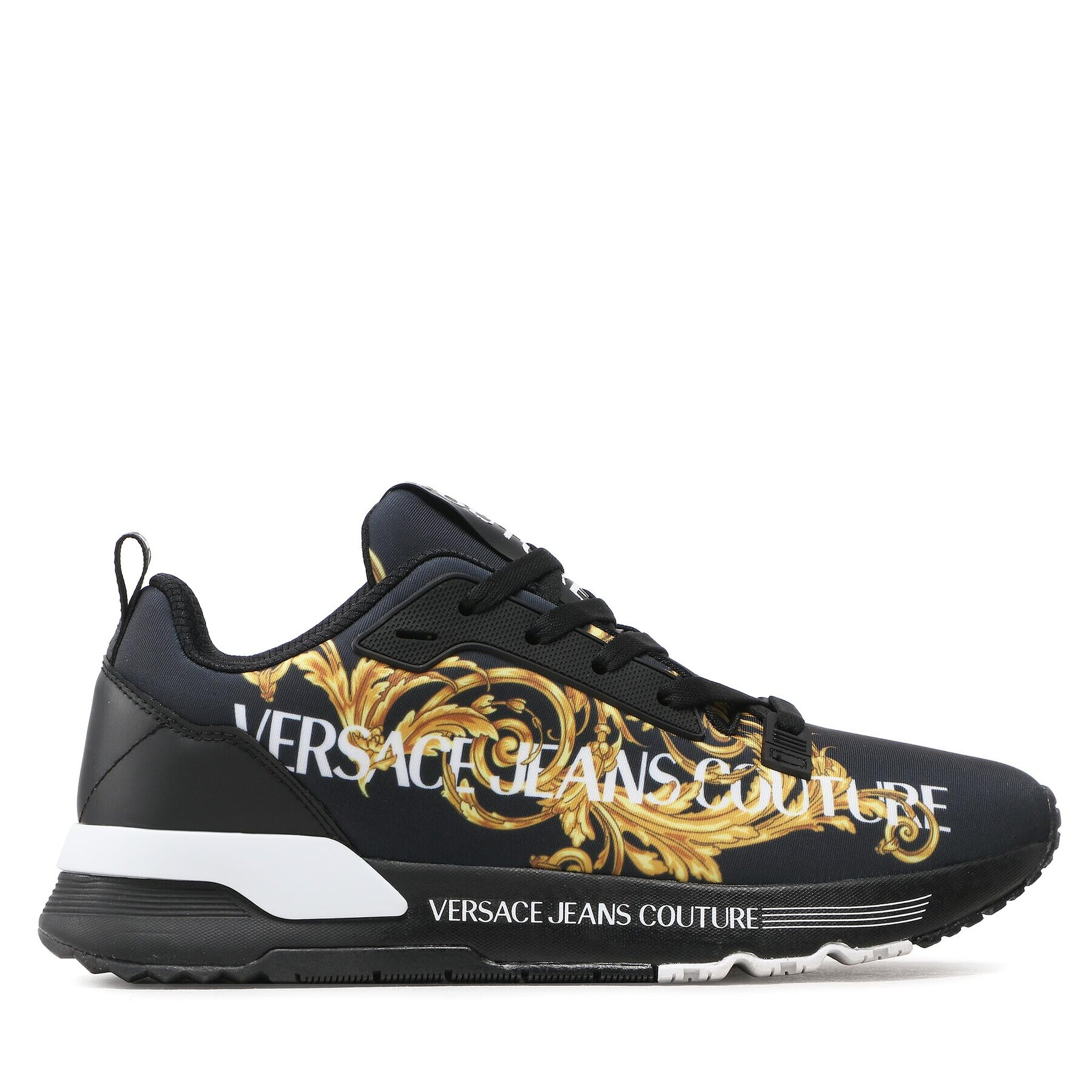 Versace Jeans Couture Сникърси 73YA3SAA ZS457 Черен - Pepit.bg