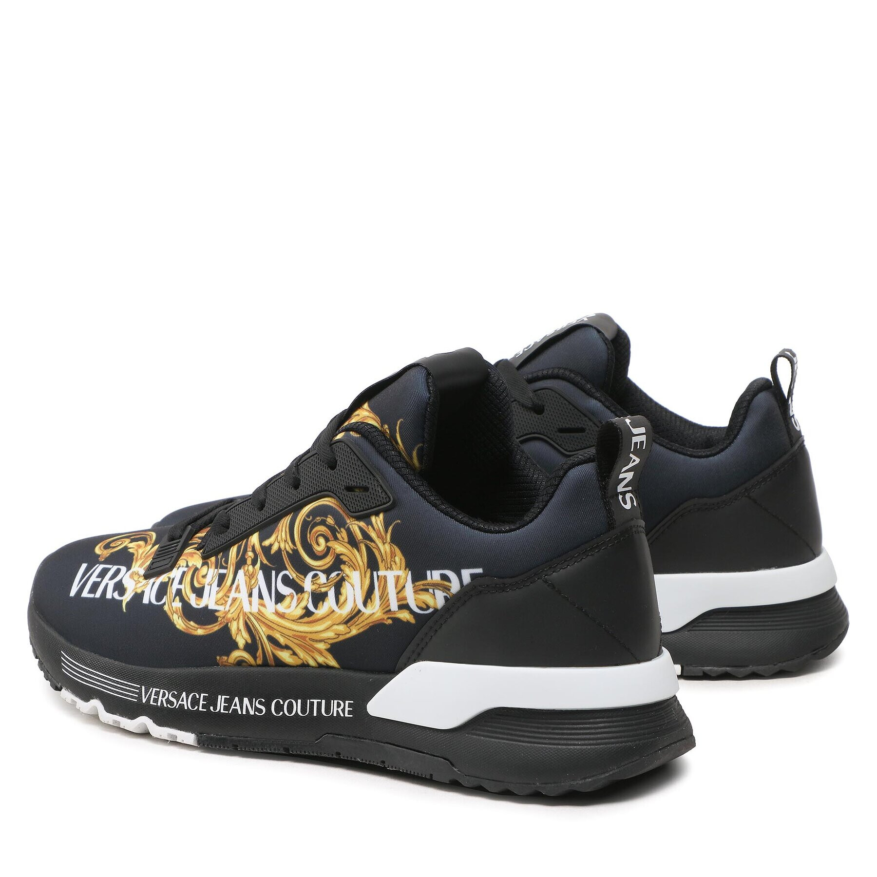 Versace Jeans Couture Сникърси 73YA3SAA ZS457 Черен - Pepit.bg