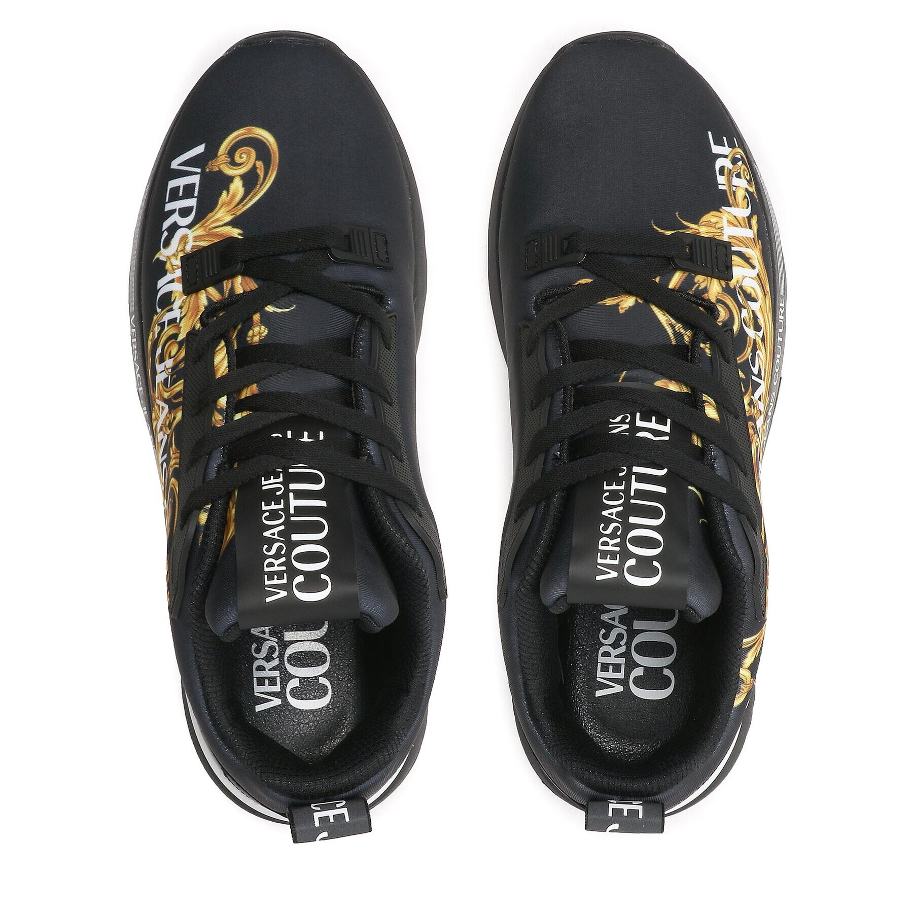 Versace Jeans Couture Сникърси 73YA3SAA ZS457 Черен - Pepit.bg
