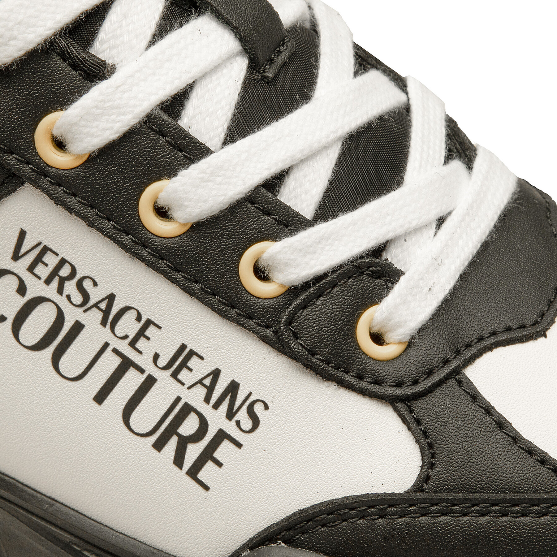 Versace Jeans Couture Сникърси 73YA3SC1 Бял - Pepit.bg