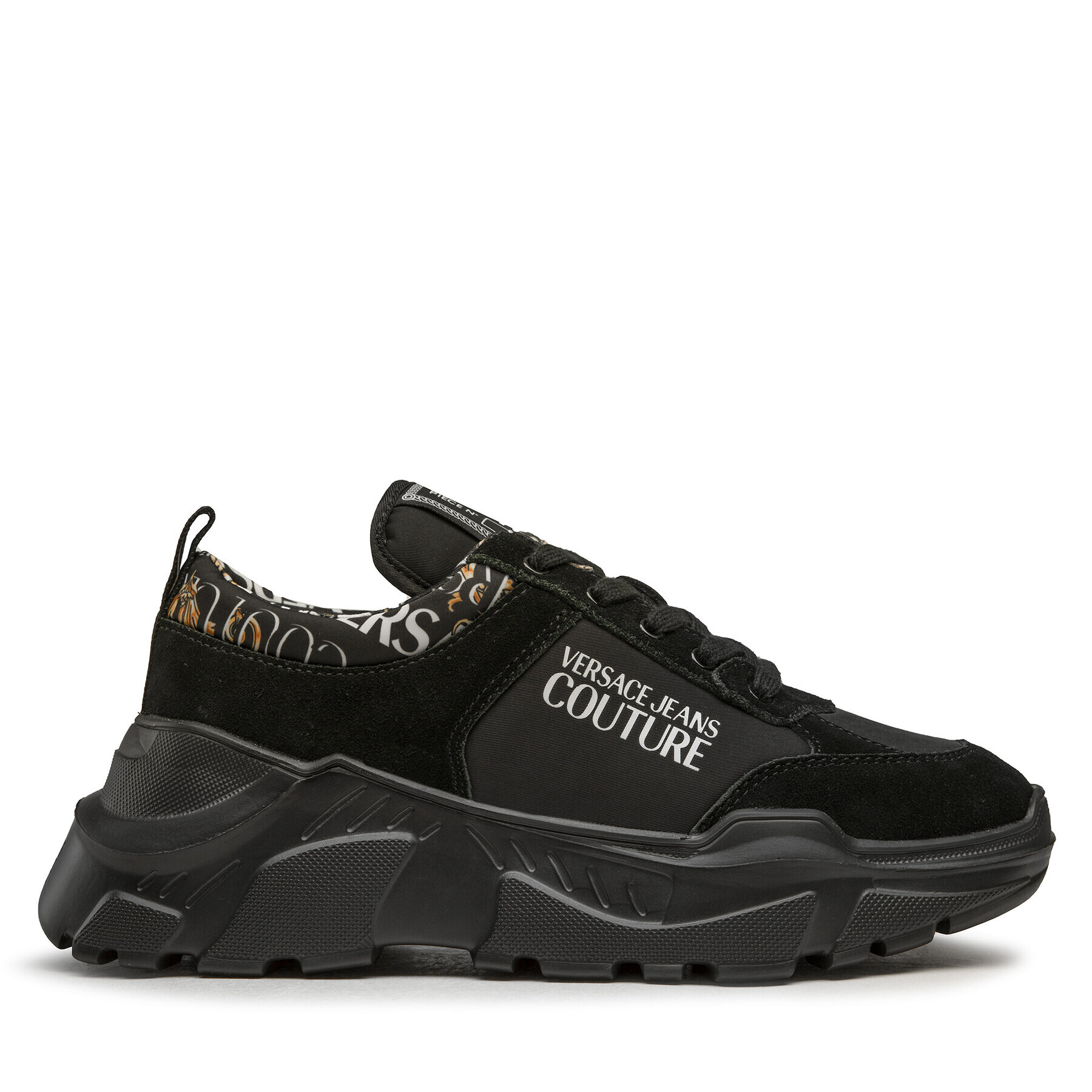 Versace Jeans Couture Сникърси 73YA3SC1 Черен - Pepit.bg