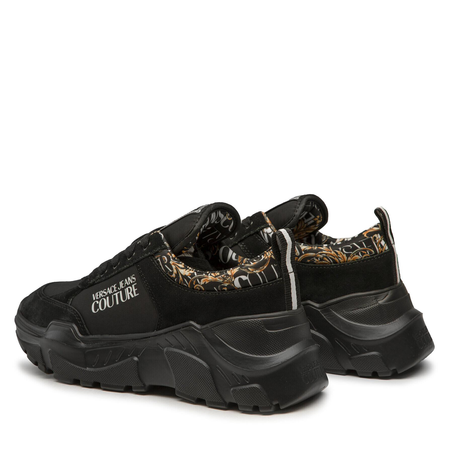 Versace Jeans Couture Сникърси 73YA3SC1 Черен - Pepit.bg