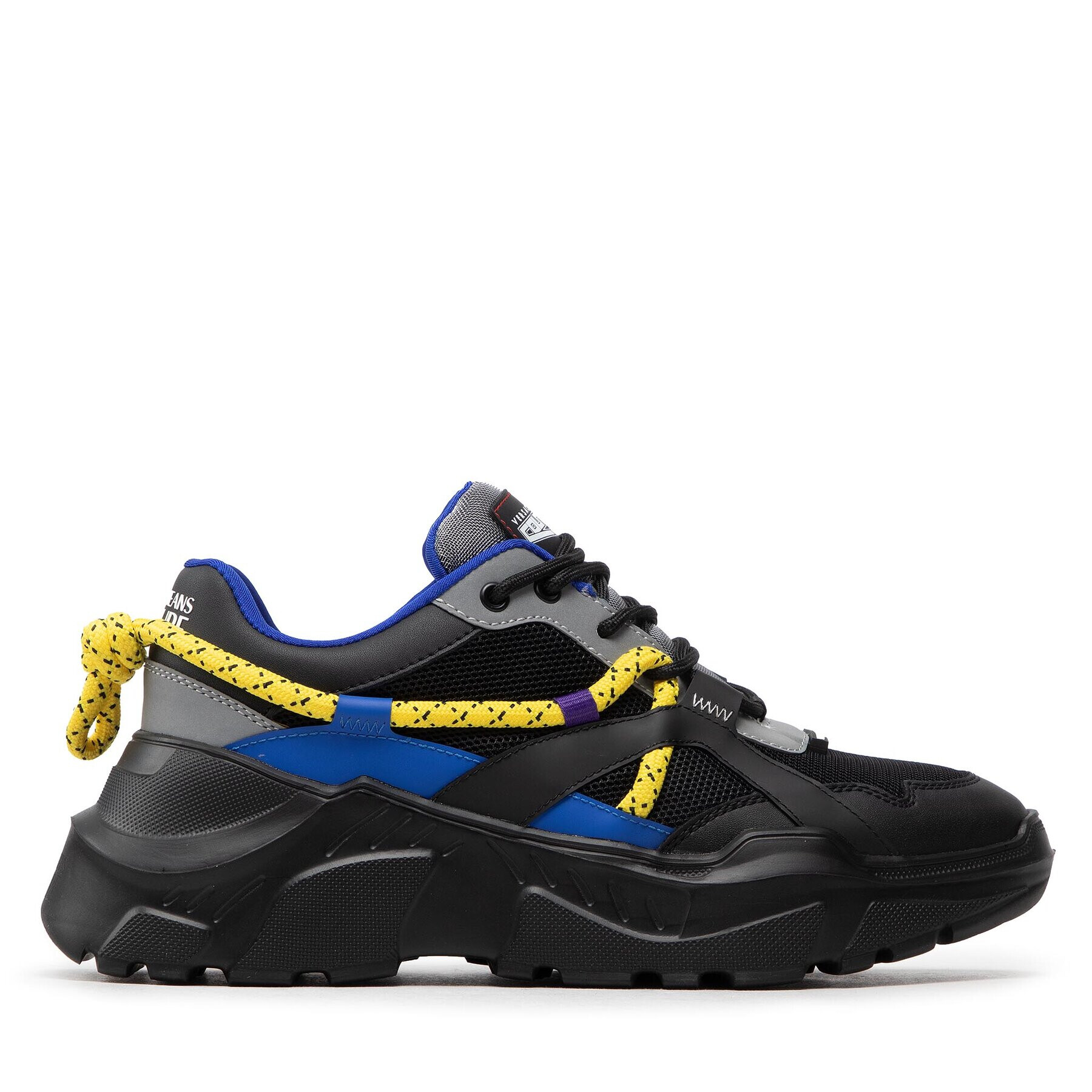 Versace Jeans Couture Сникърси 73YA3SC3 Черен - Pepit.bg