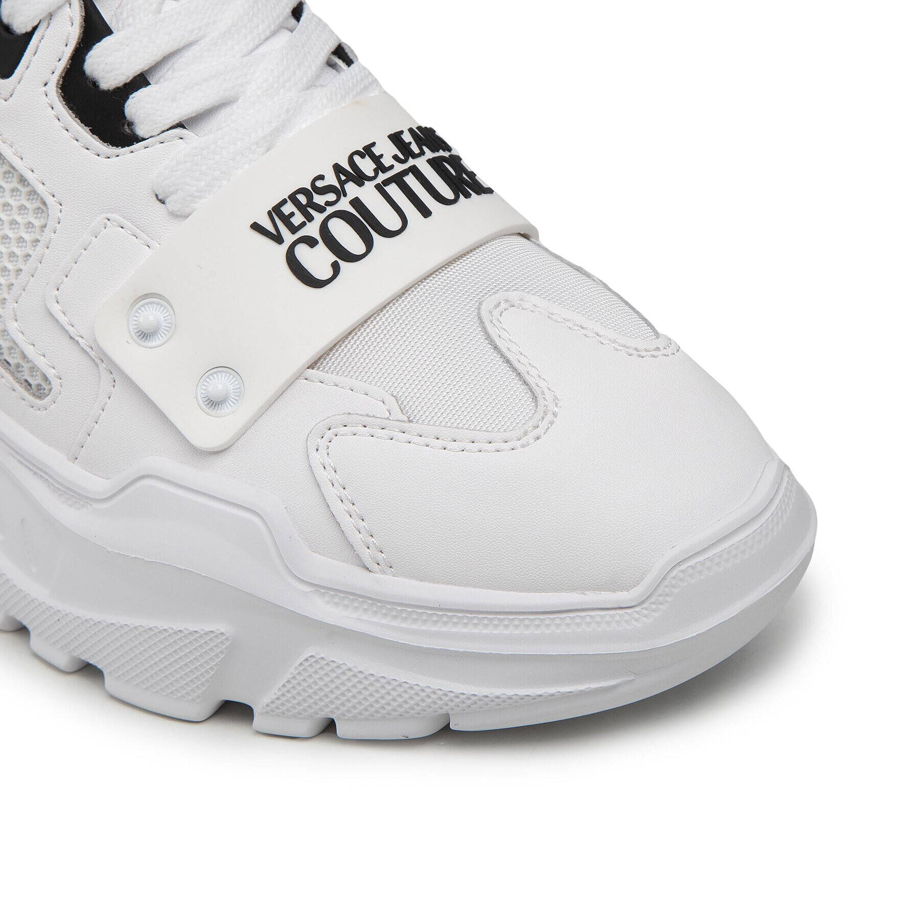 Versace Jeans Couture Сникърси 73YA3SC4 Бял - Pepit.bg