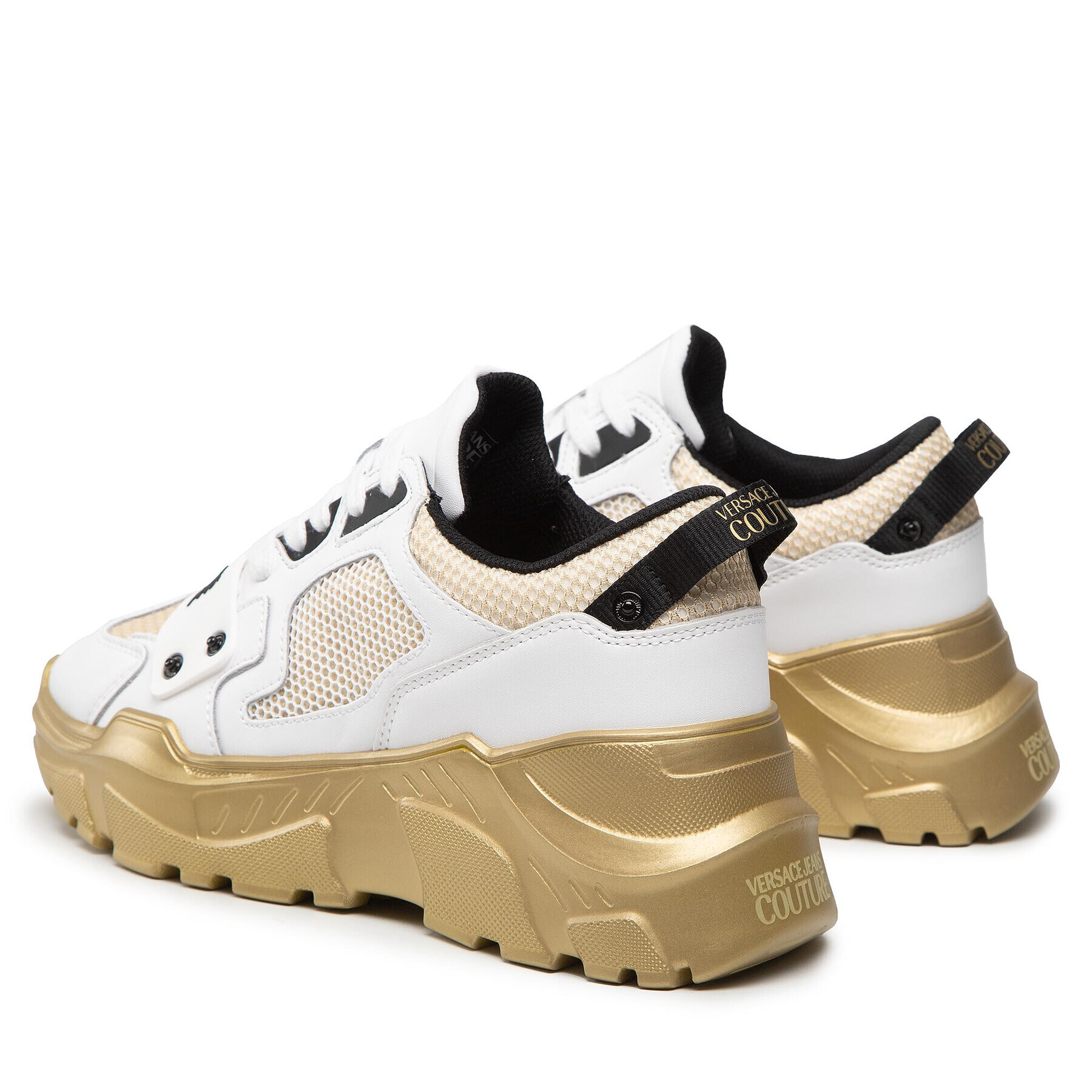 Versace Jeans Couture Сникърси 73YA3SC4 Бял - Pepit.bg
