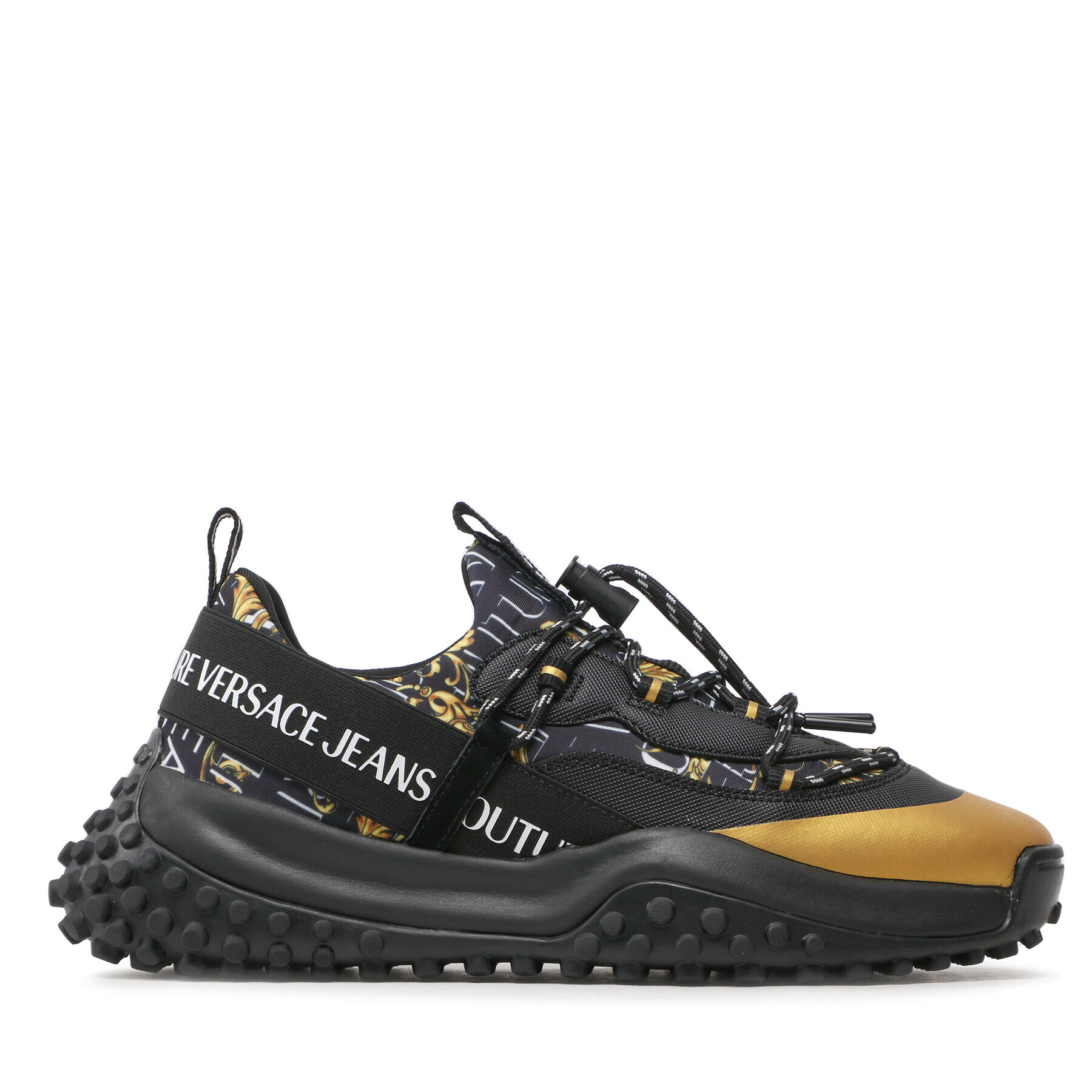 Versace Jeans Couture Сникърси 73YA3SN2 ZS402 Черен - Pepit.bg
