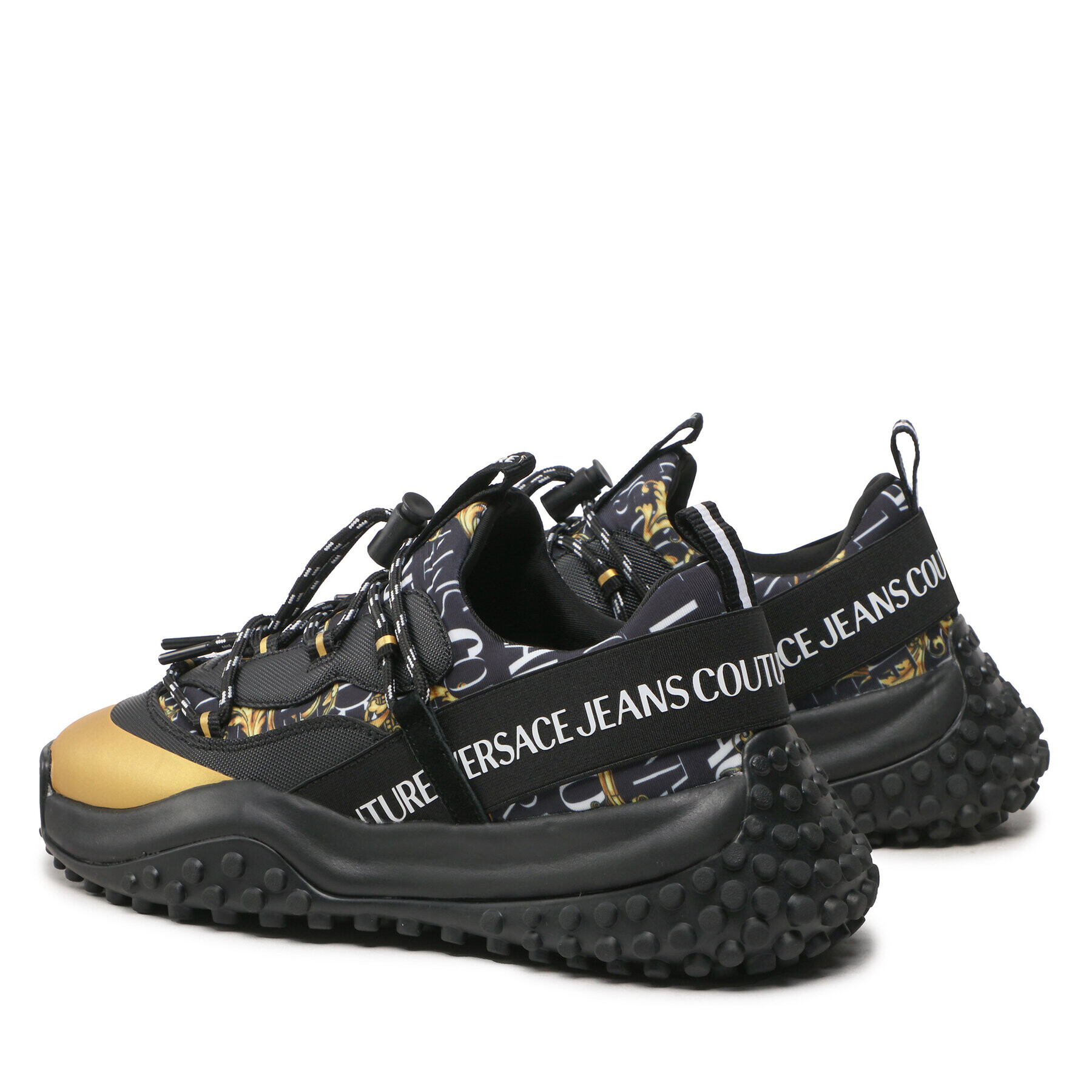 Versace Jeans Couture Сникърси 73YA3SN2 ZS402 Черен - Pepit.bg