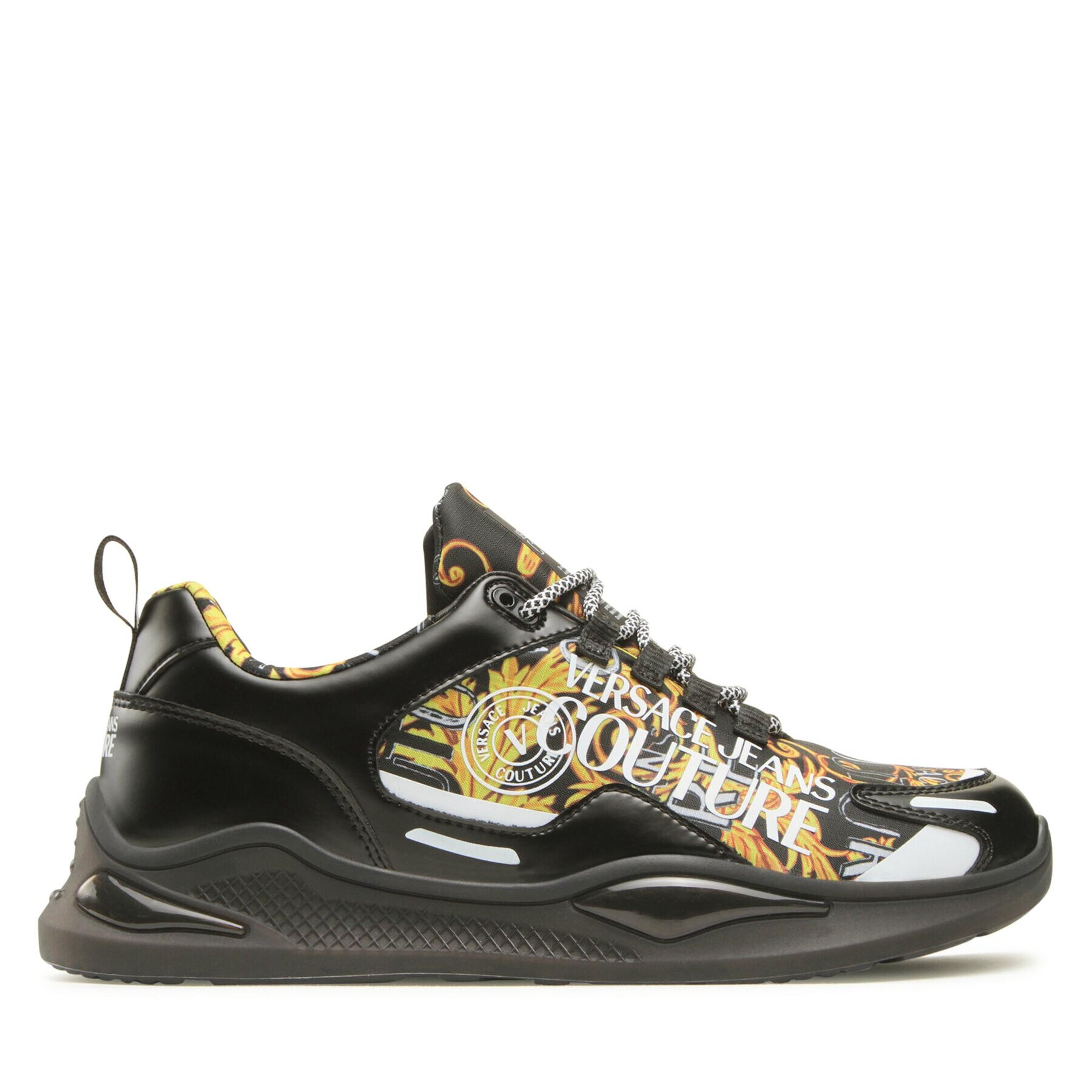 Versace Jeans Couture Сникърси 74YA3S1B Черен - Pepit.bg