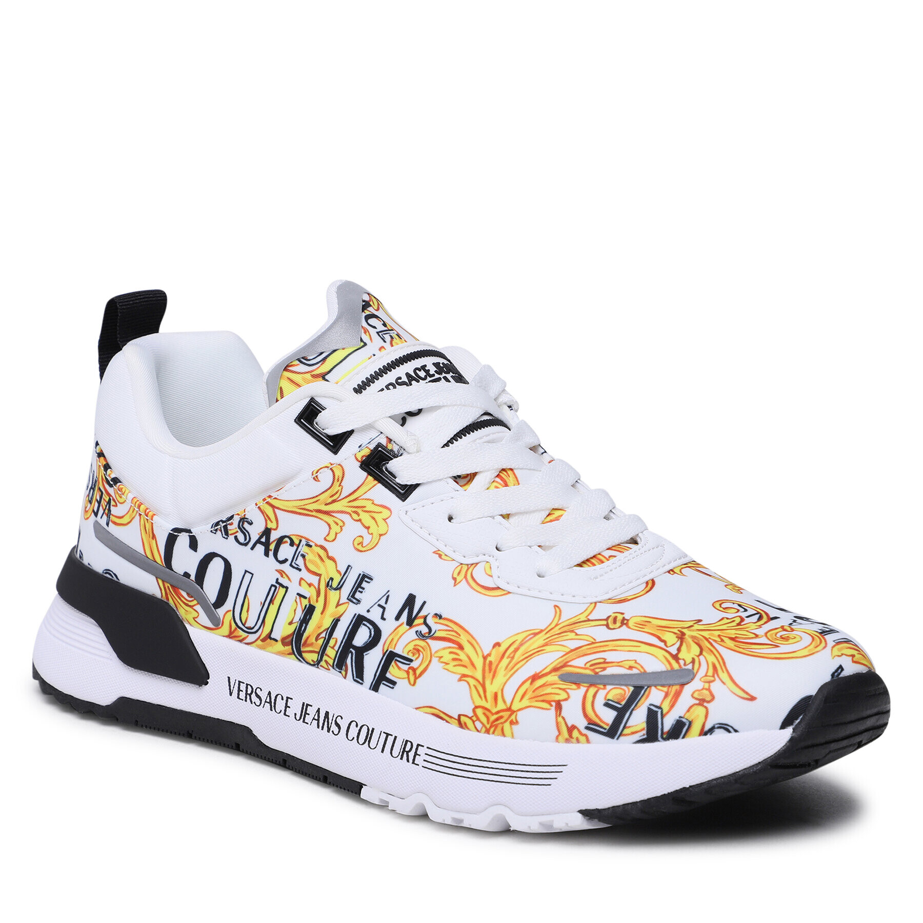 Versace Jeans Couture Сникърси 74YA3SA1 Бял - Pepit.bg